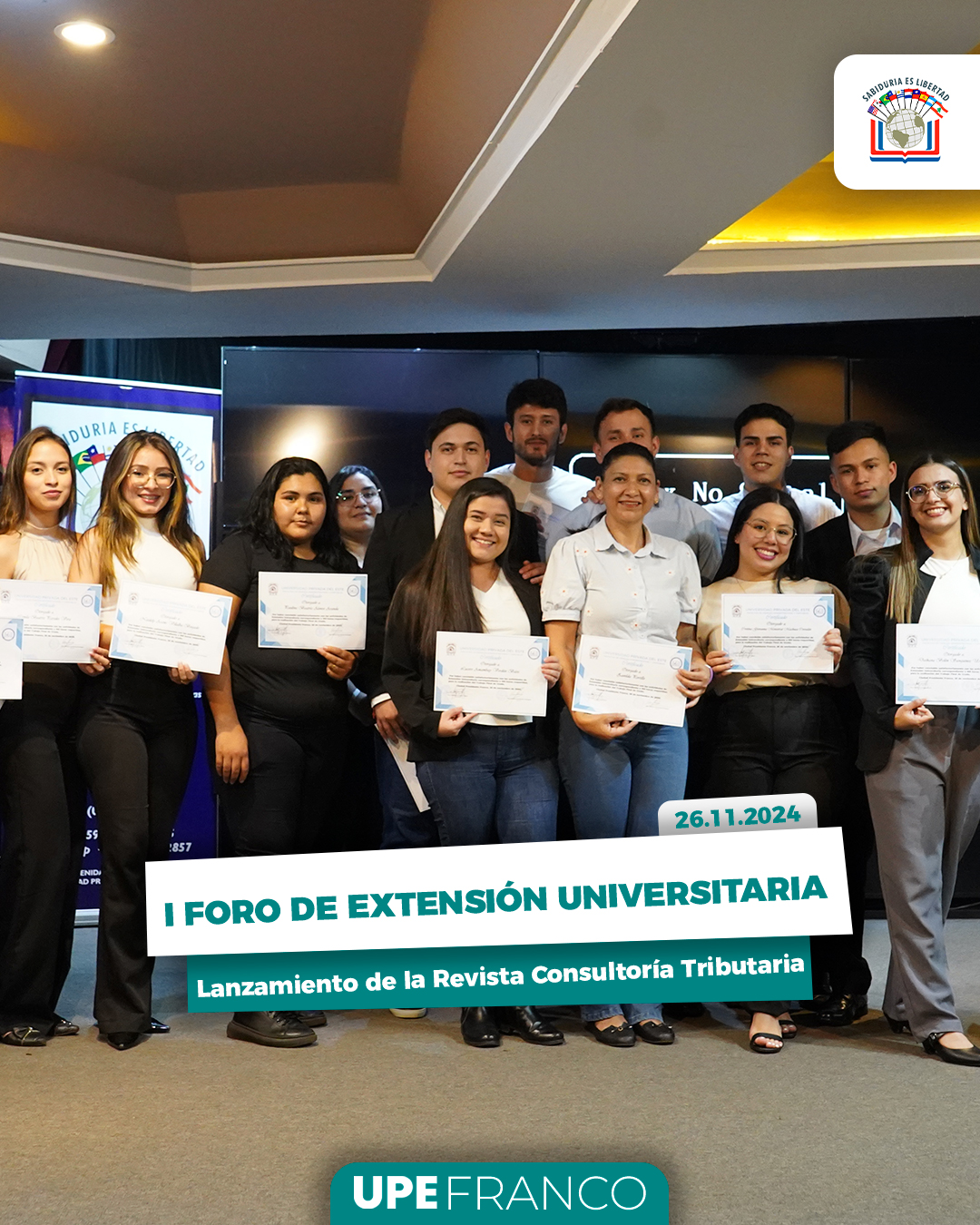 I Foro de Extensión Universitaria y Lanzamiento de la Revista “Consultoría Tributaria"
