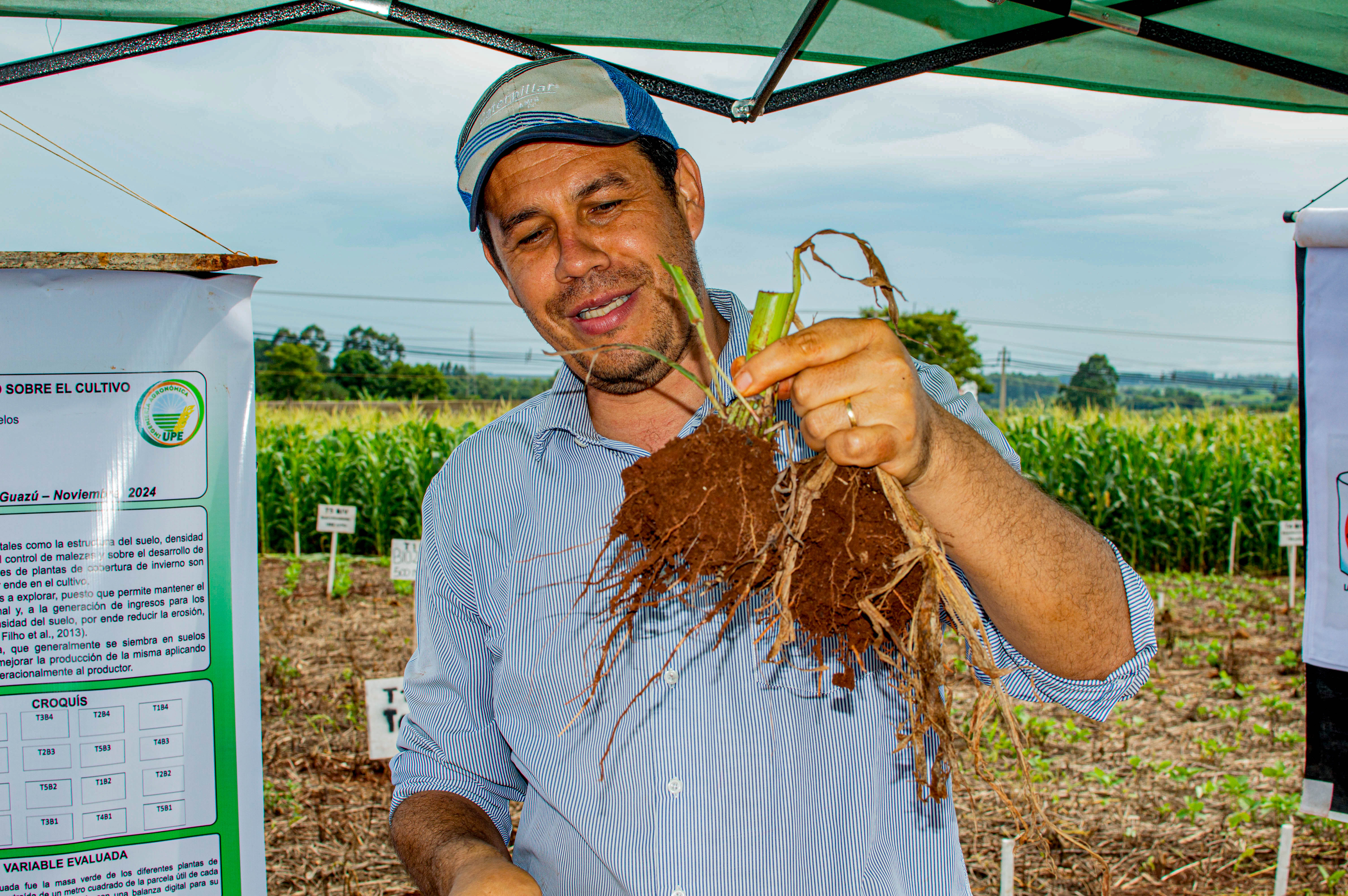 Exitoso día de Campo por estudiantes de Agronomía: UPE Minga Guazú