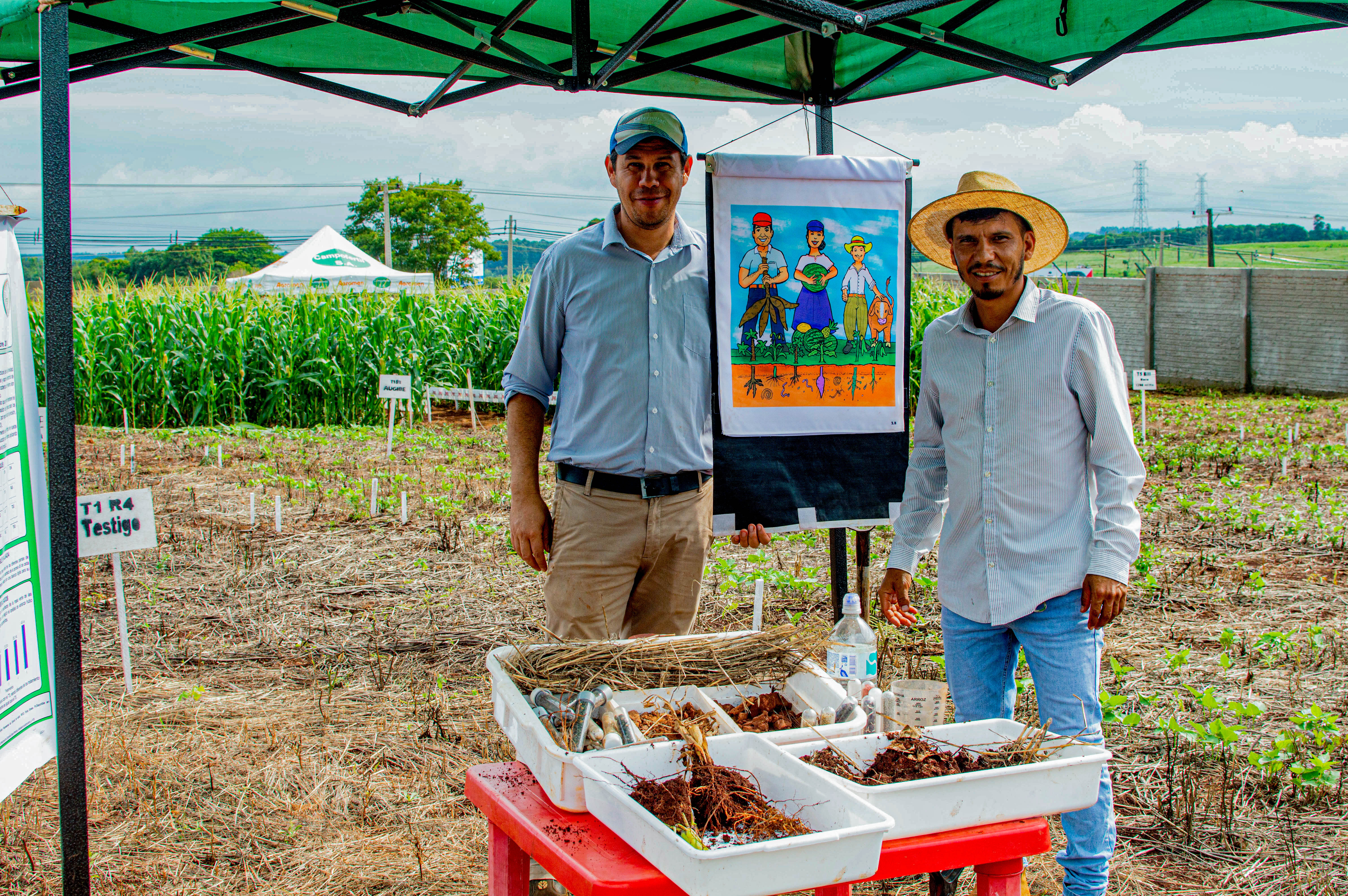 Exitoso día de Campo por estudiantes de Agronomía: UPE Minga Guazú