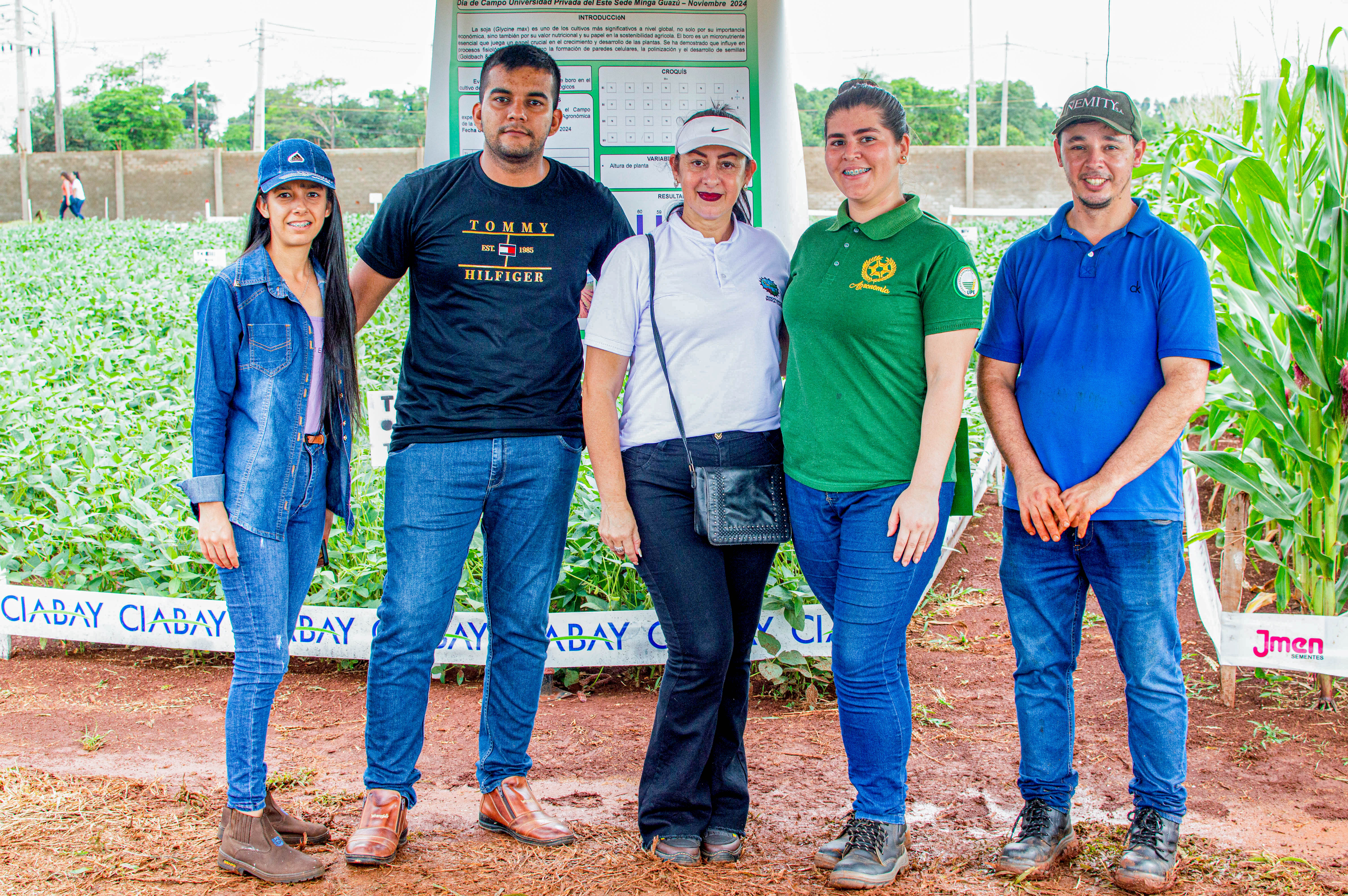 Exitoso día de Campo por estudiantes de Agronomía: UPE Minga Guazú