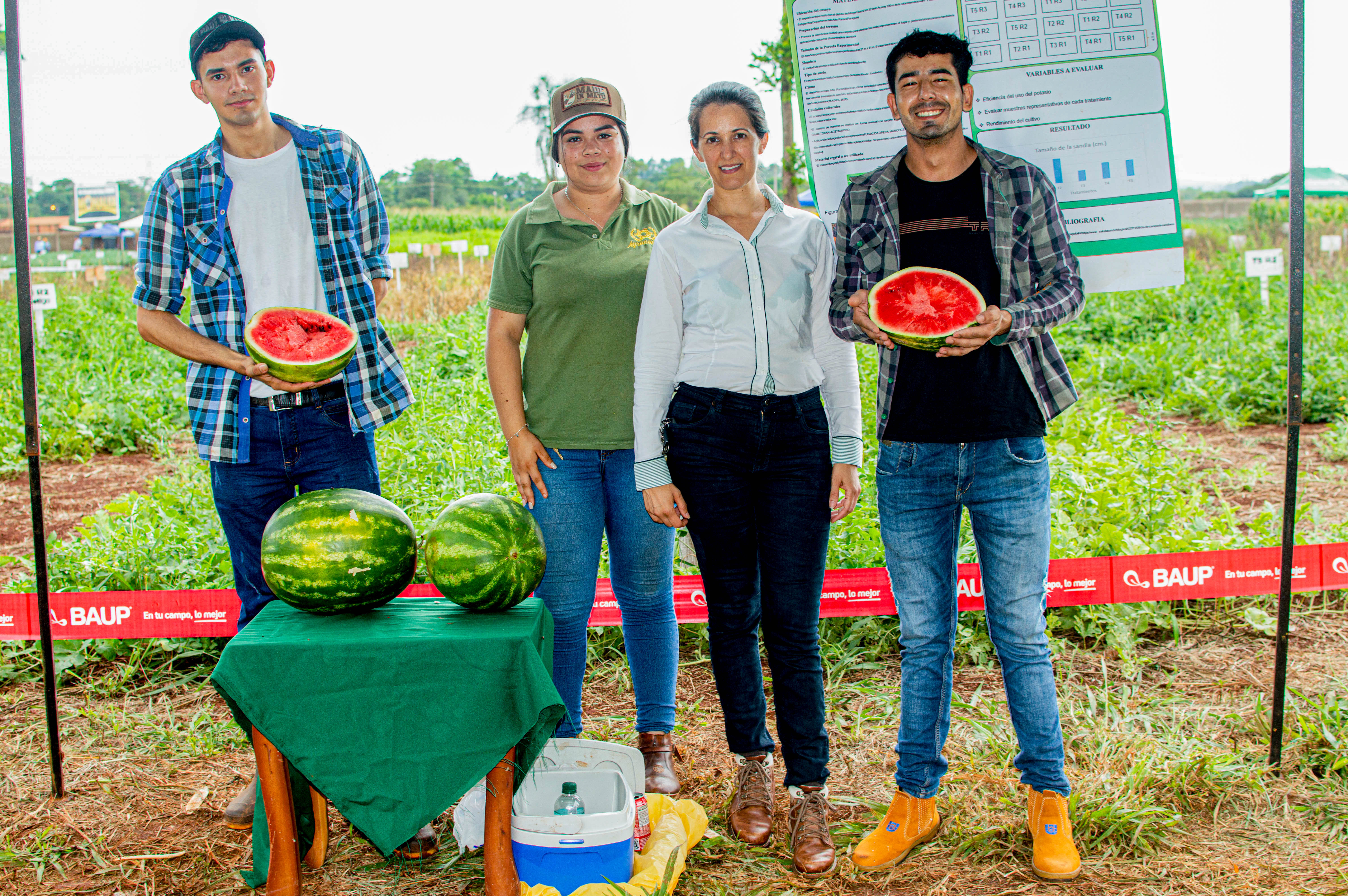 Exitoso día de Campo por estudiantes de Agronomía: UPE Minga Guazú