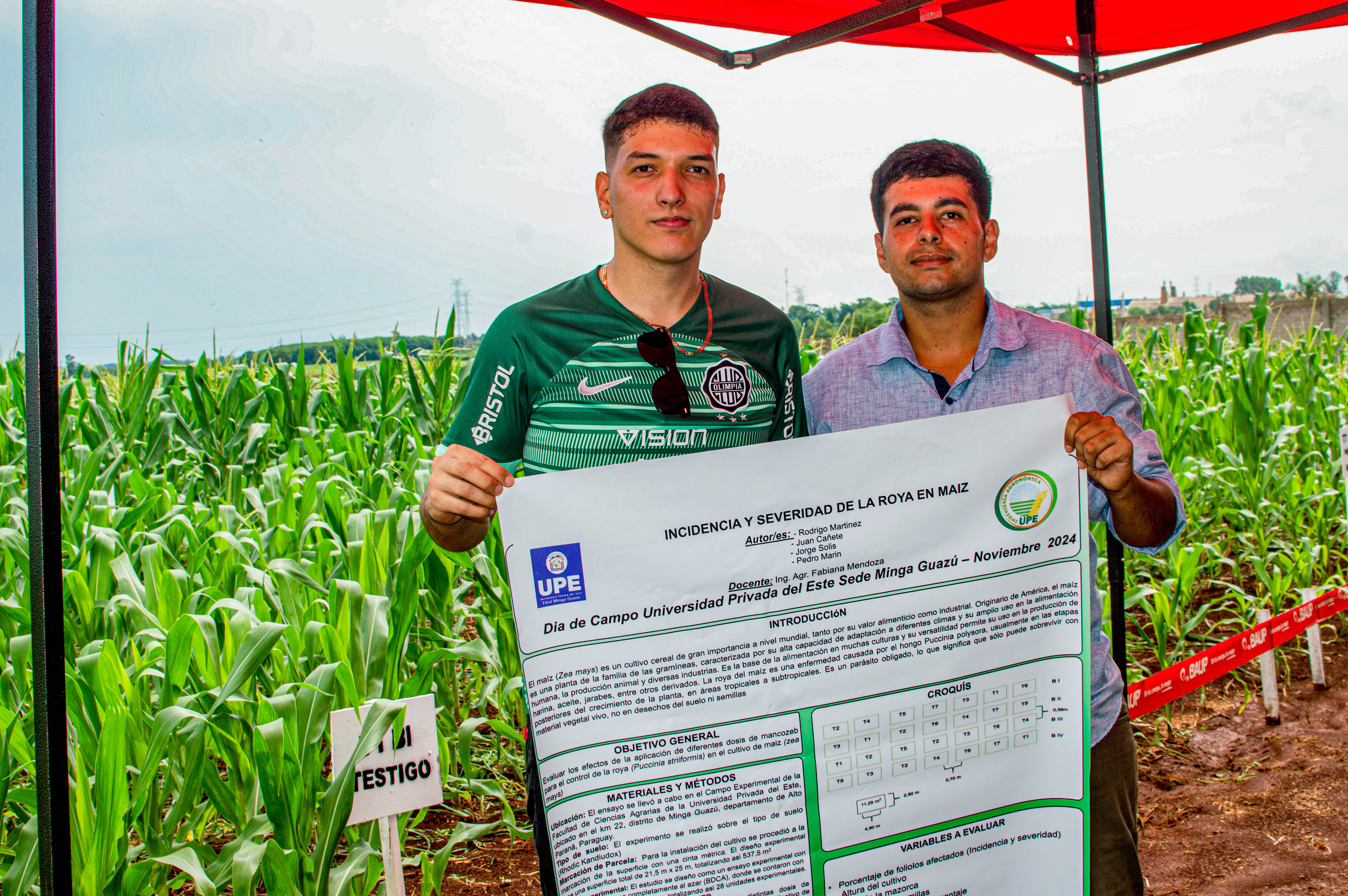 Exitoso día de Campo por estudiantes de Agronomía: UPE Minga Guazú