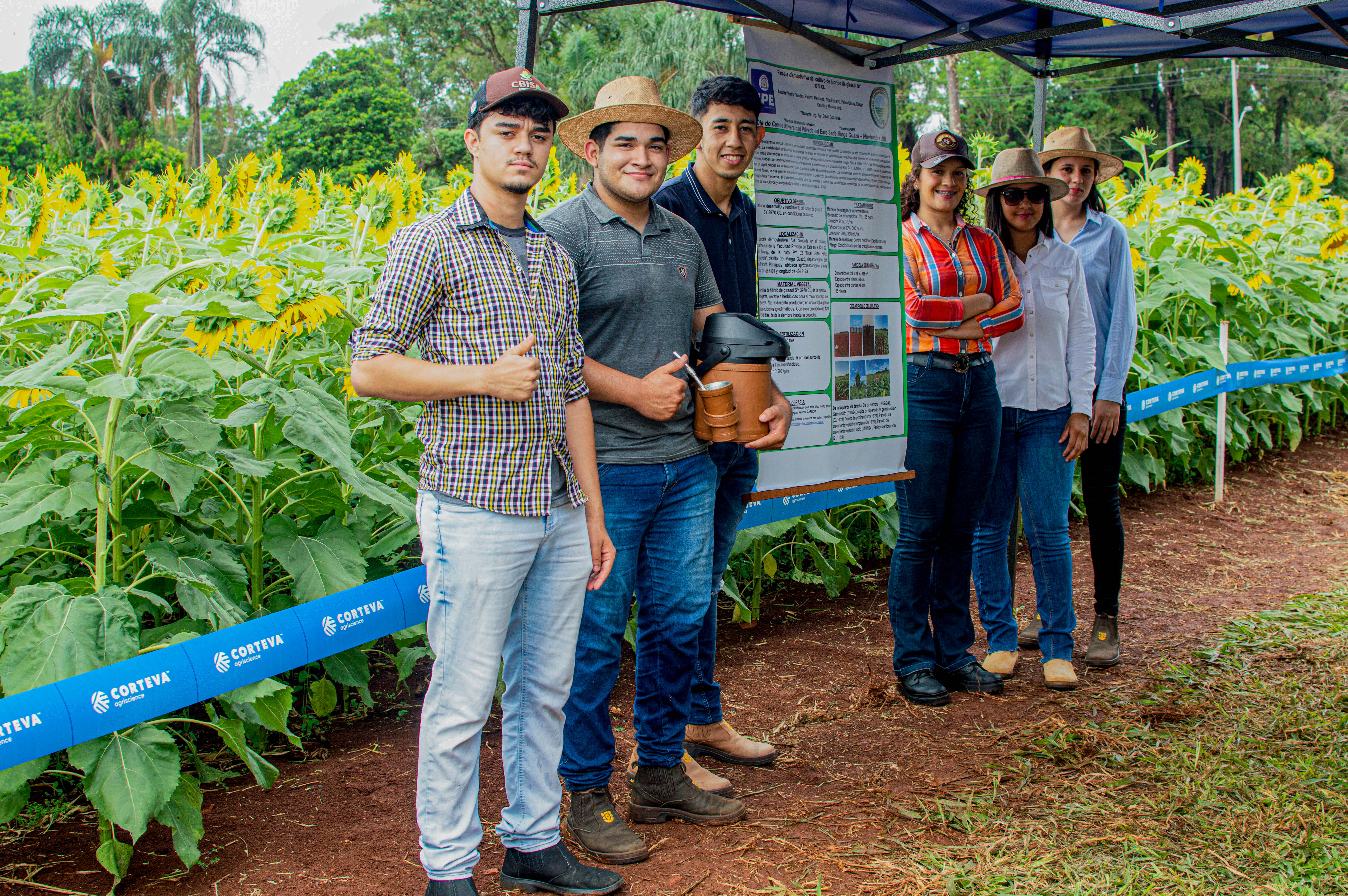 Exitoso día de Campo por estudiantes de Agronomía: UPE Minga Guazú