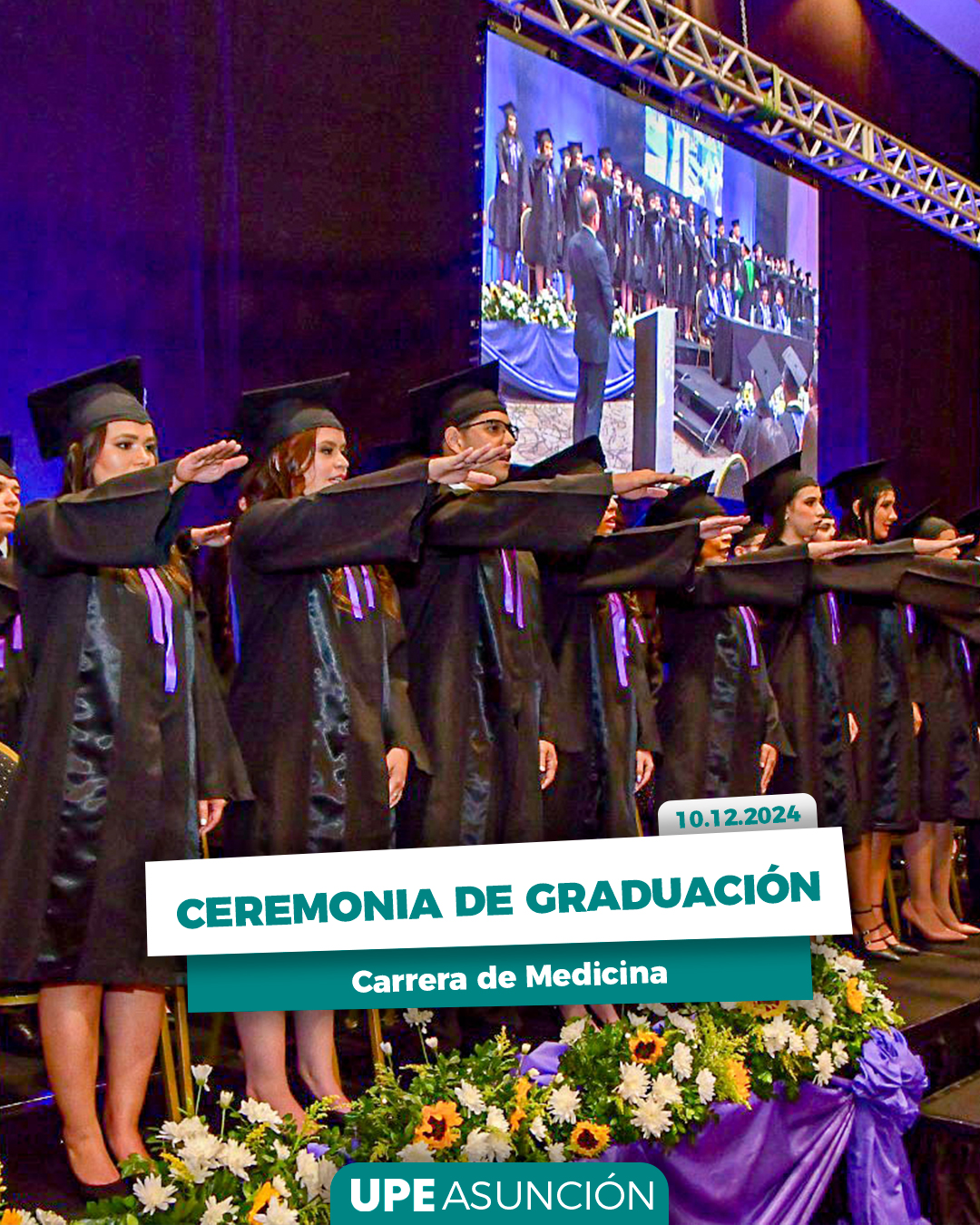 Ceremonia de Graduación 2024: UPE Filial Asunción