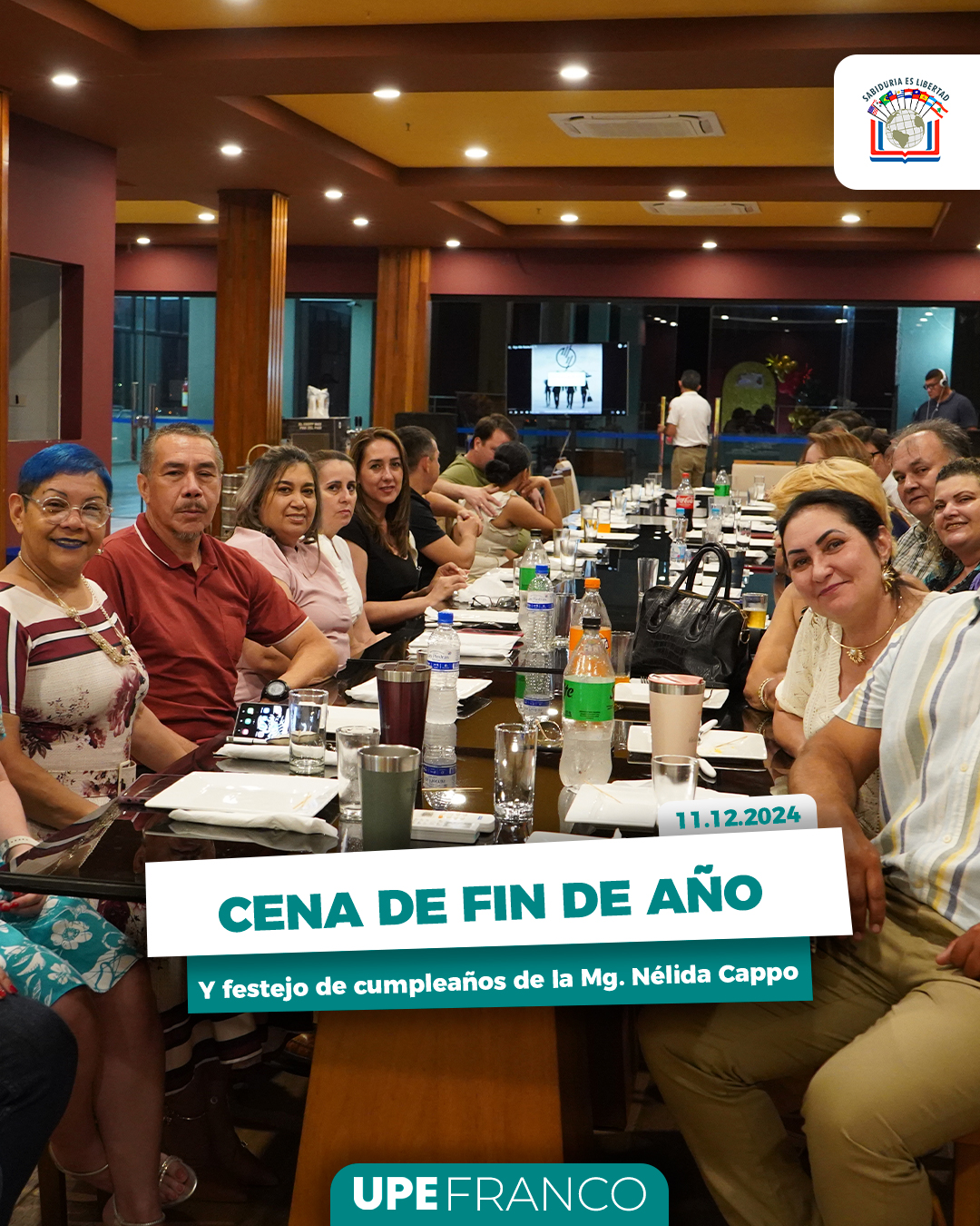 Cena de Fin de Año: Gratitud y Reconocimientos en la Facultad de Ciencias de la Educación