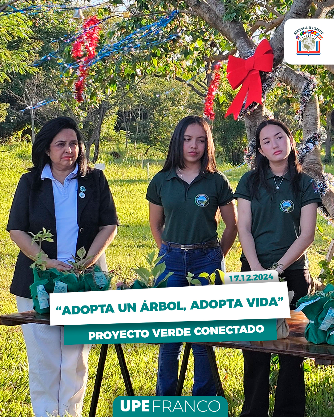 Proyecto Verde conectado: Adopta un árbol, adopta Vida