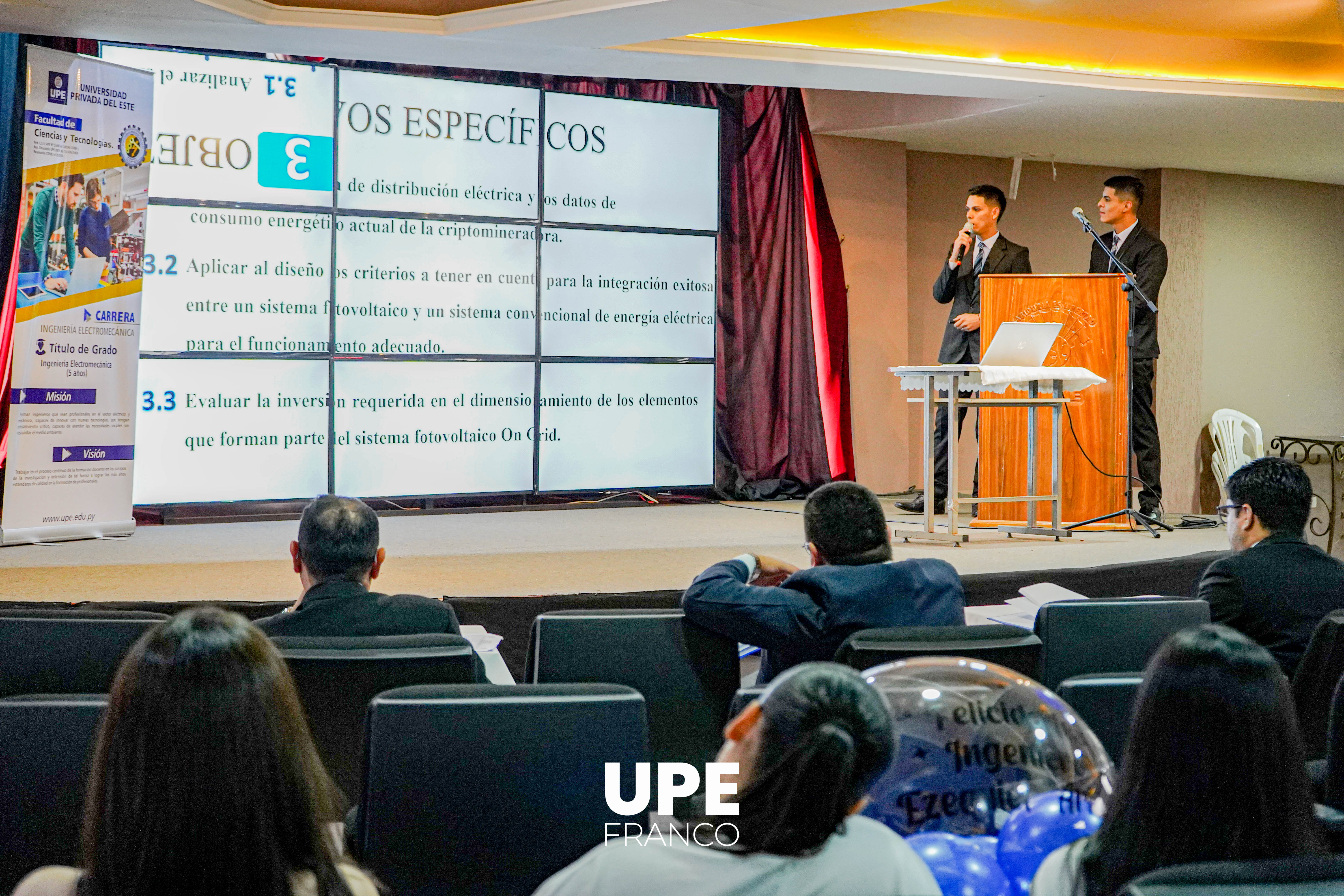 Trabajos Finales de Grado en Ingeniería Electromecánica: Orgullo UPE