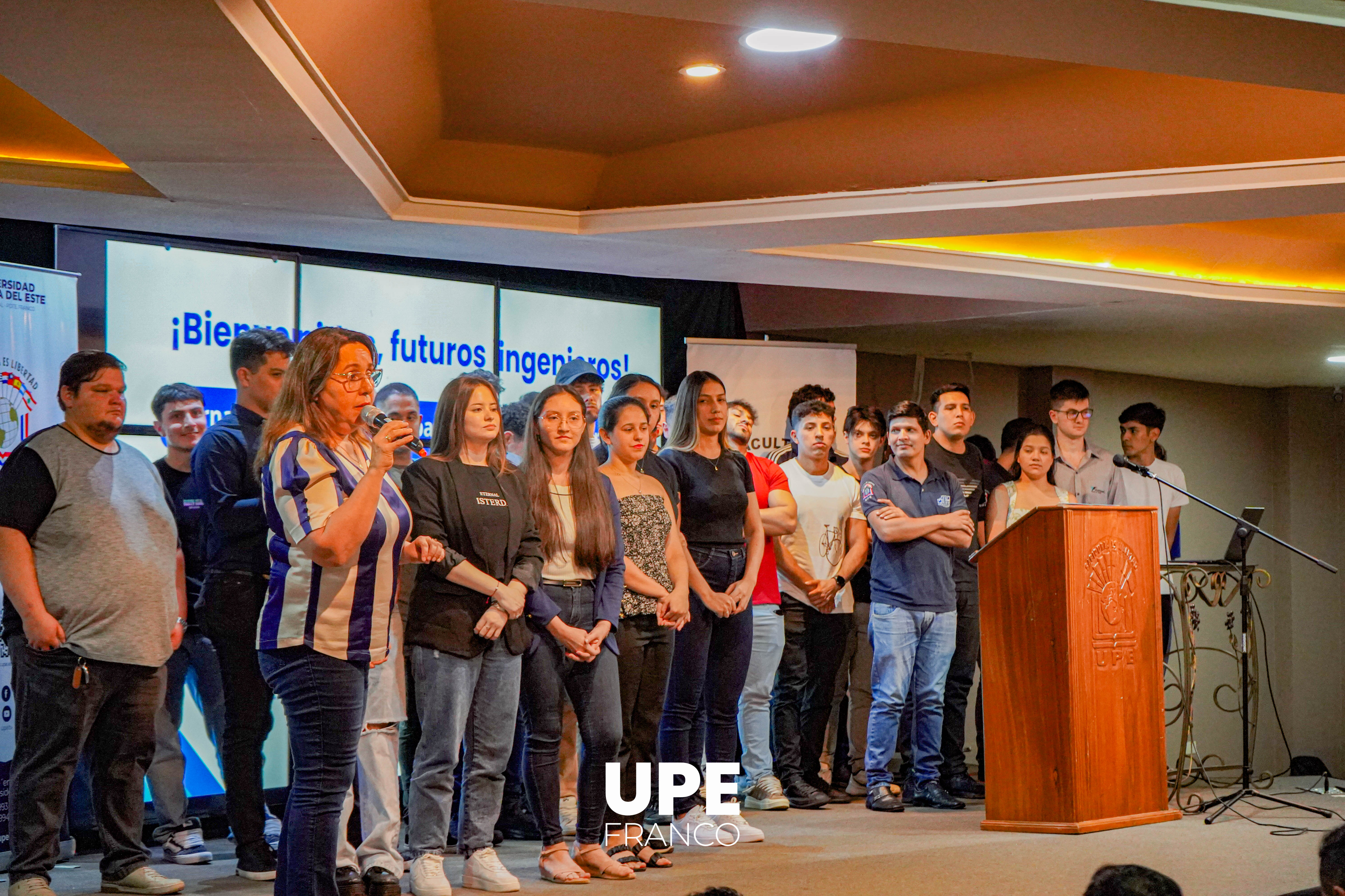 Jornada de Inducción: UPE Franco da la Bienvenida a los estudiantes de Ciencias de la Informática