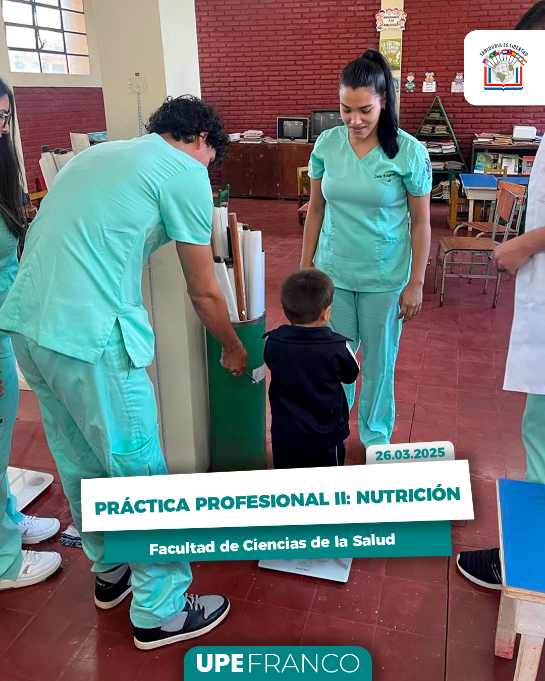 Estudiantes de Nutrición de UPE promueven hábitos saludables en la Escuela Moisés Bertoni