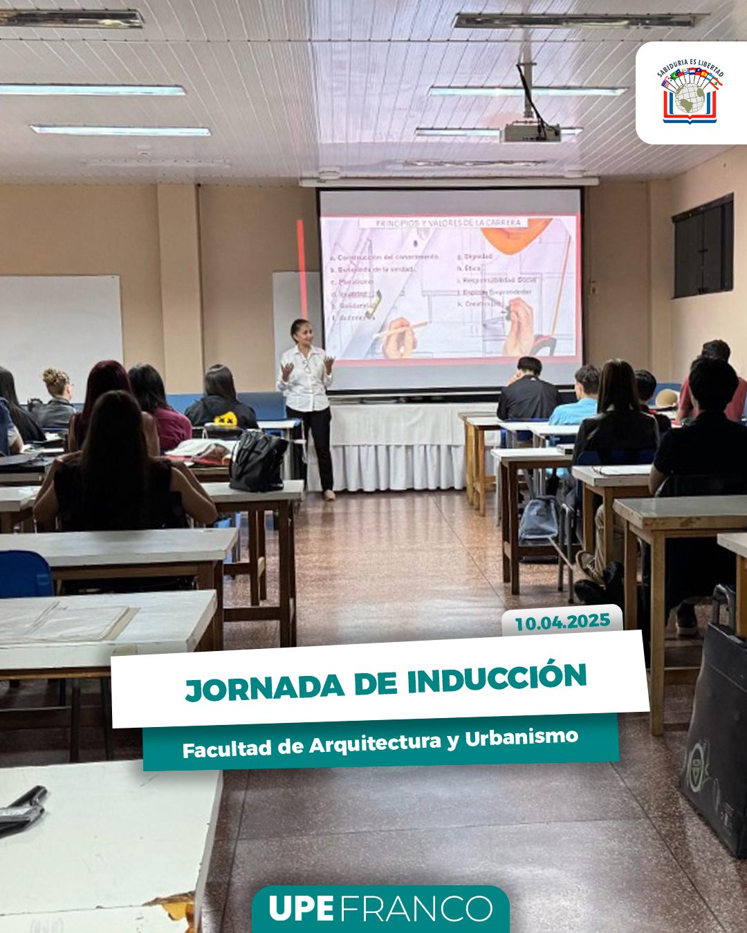 Jornada de Inducción en Arquitectura y Urbanismo 