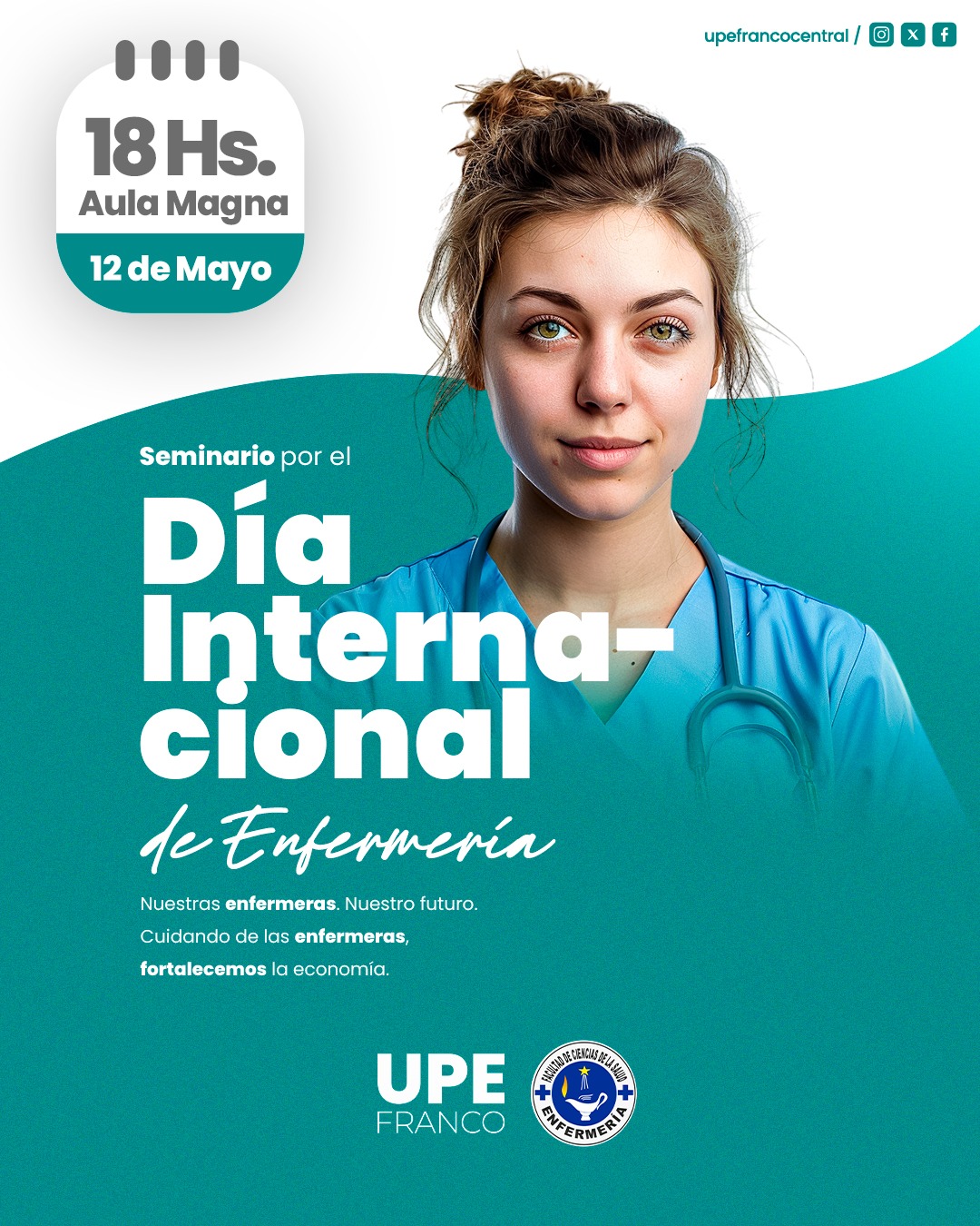 Día Internacional de la Enfermería: Seminario Académico en UPE FRANCO