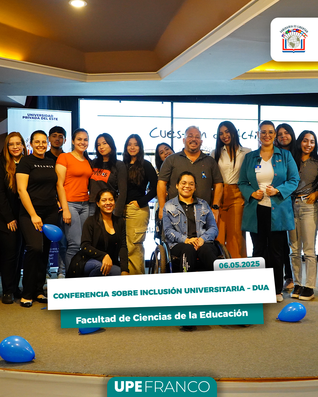 DUA como opción, planificación multinivel y ajustes significativos: Conferencia sobre Inclusión Universitaria