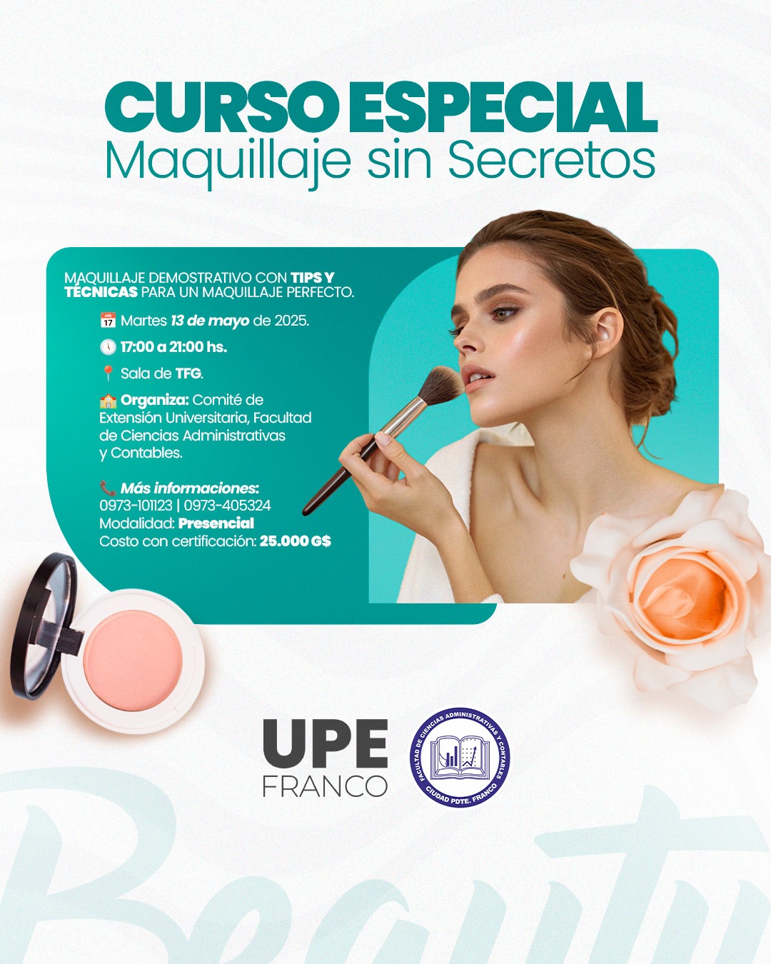 “Maquillaje sin Secretos”: Curso de maquillaje por el Día de la Madre