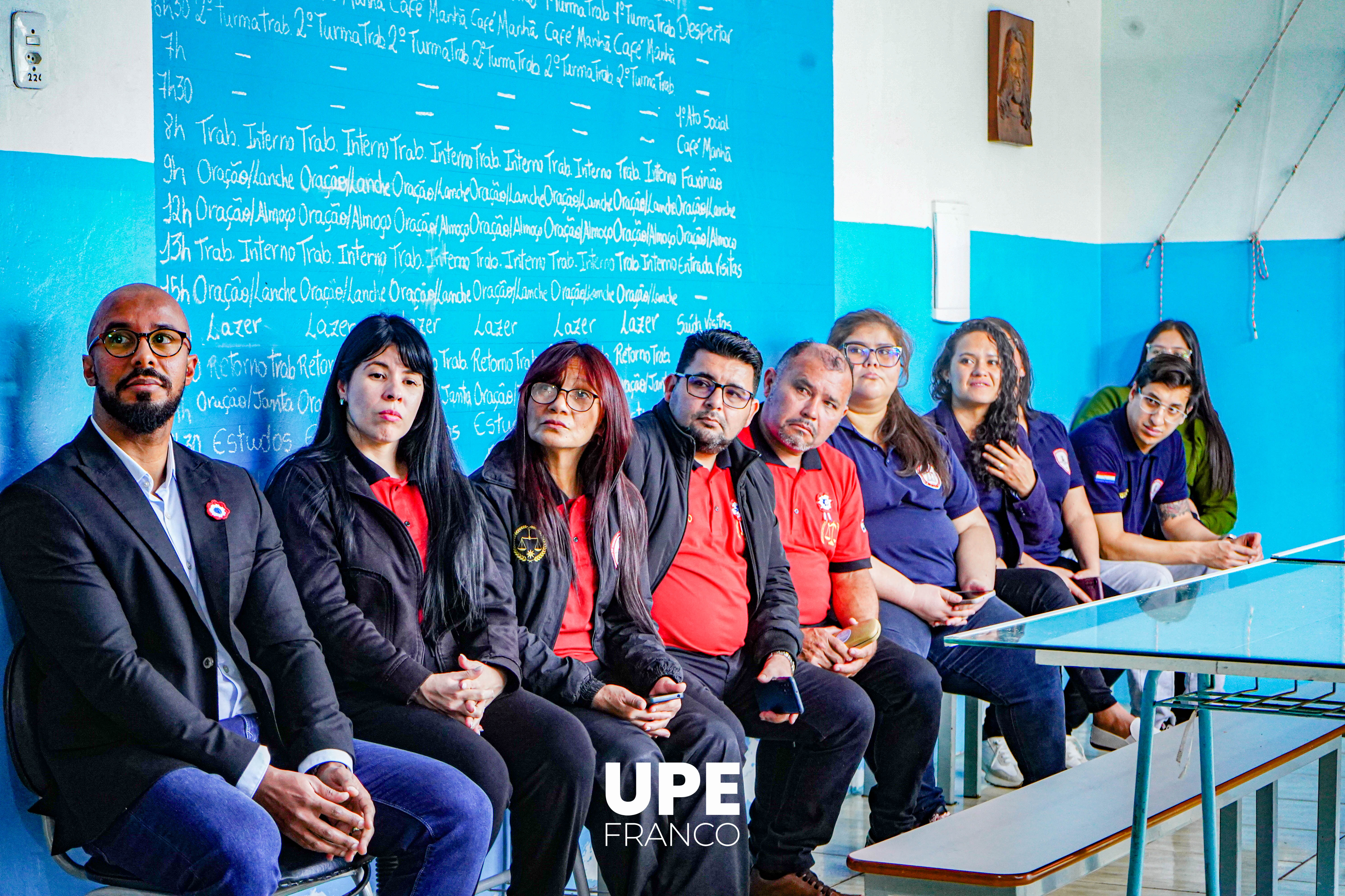 Estudiantes de Derecho UPE visitan el Centro de Reclusión APAC de Brasil