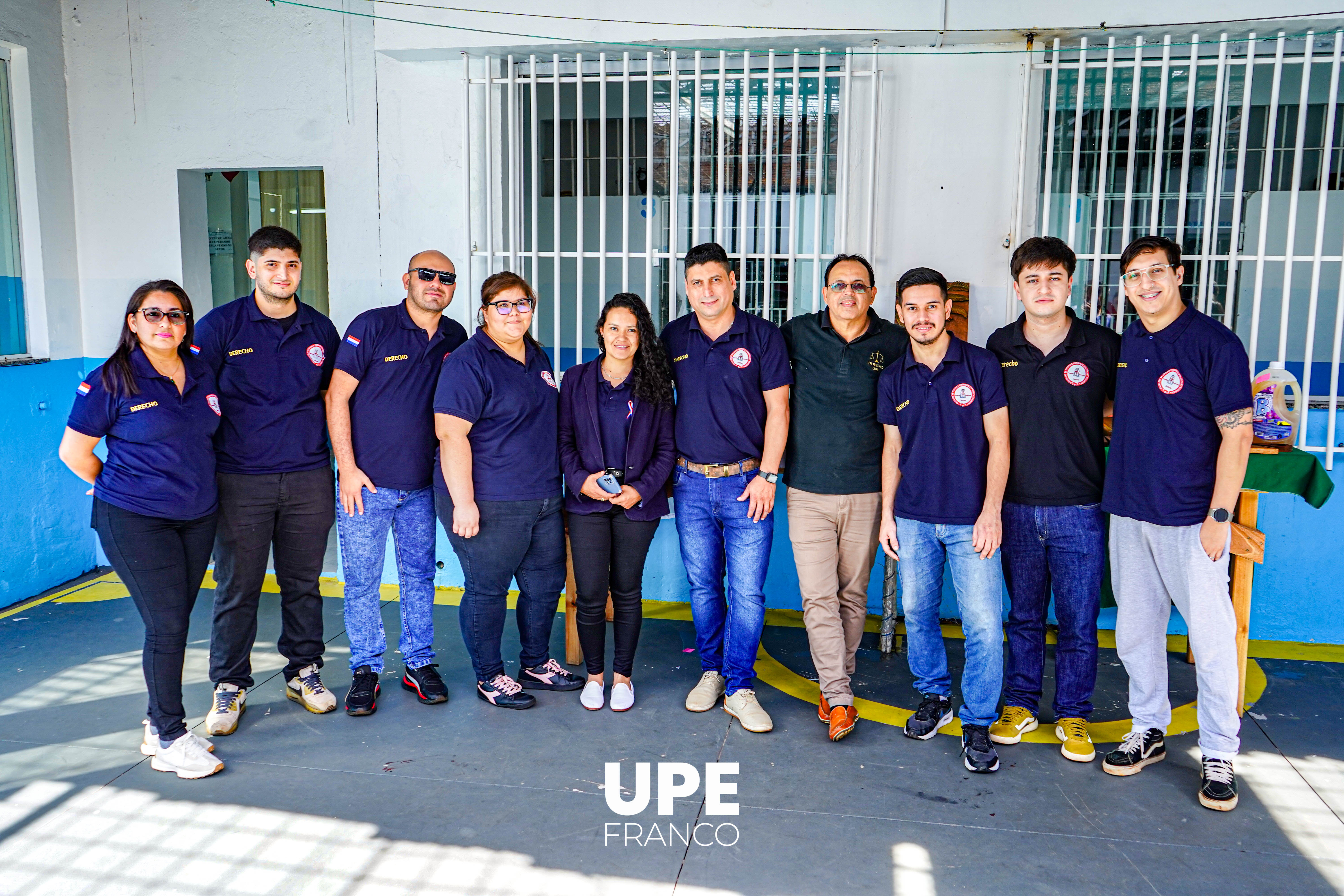 Estudiantes de Derecho UPE visitan el Centro de Reclusión APAC de Brasil