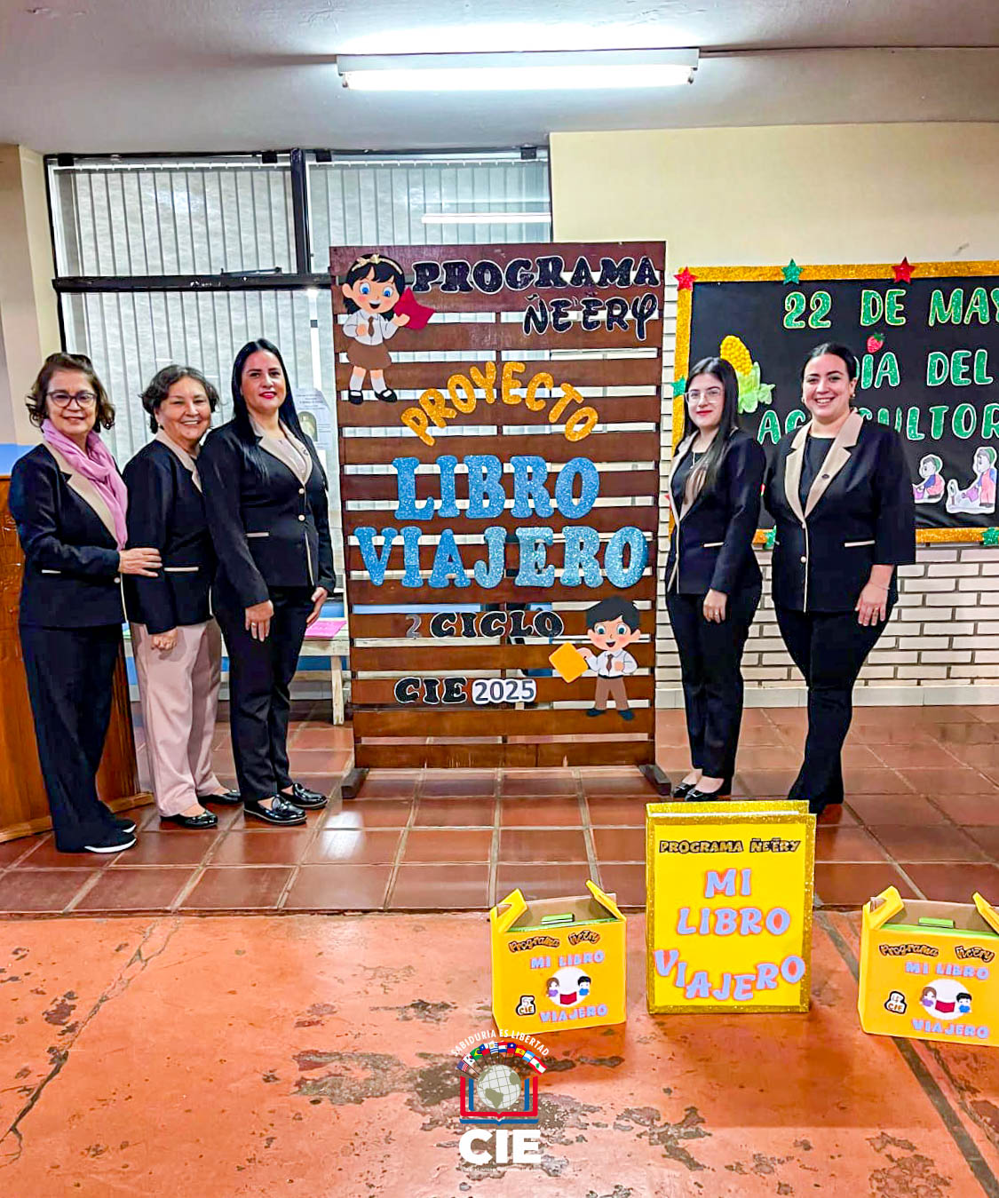 Lanzamiento del Proyecto Libro Viajero: Programa Ñe’ẽry en el CIE