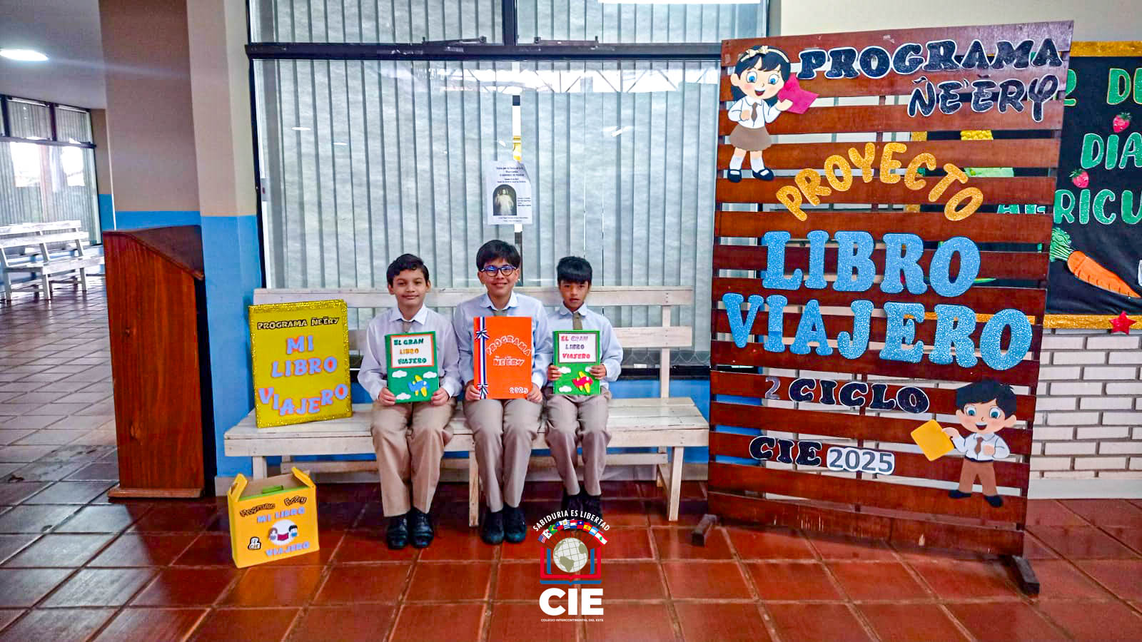 Lanzamiento del Proyecto Libro Viajero: Programa Ñe’ẽry en el CIE