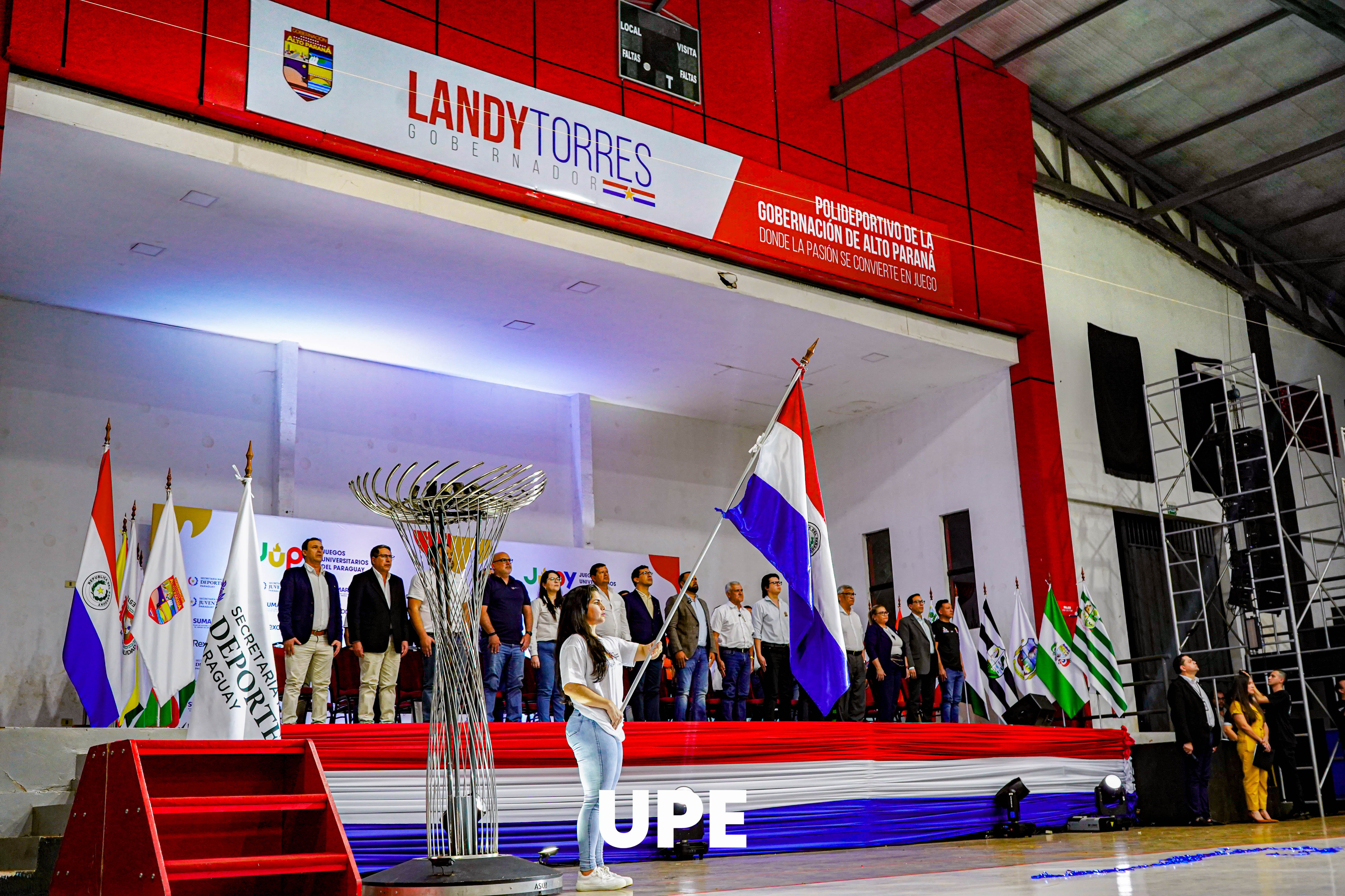 UPE presente en la inauguración de los Juegos Universitarios del Paraguay 2025