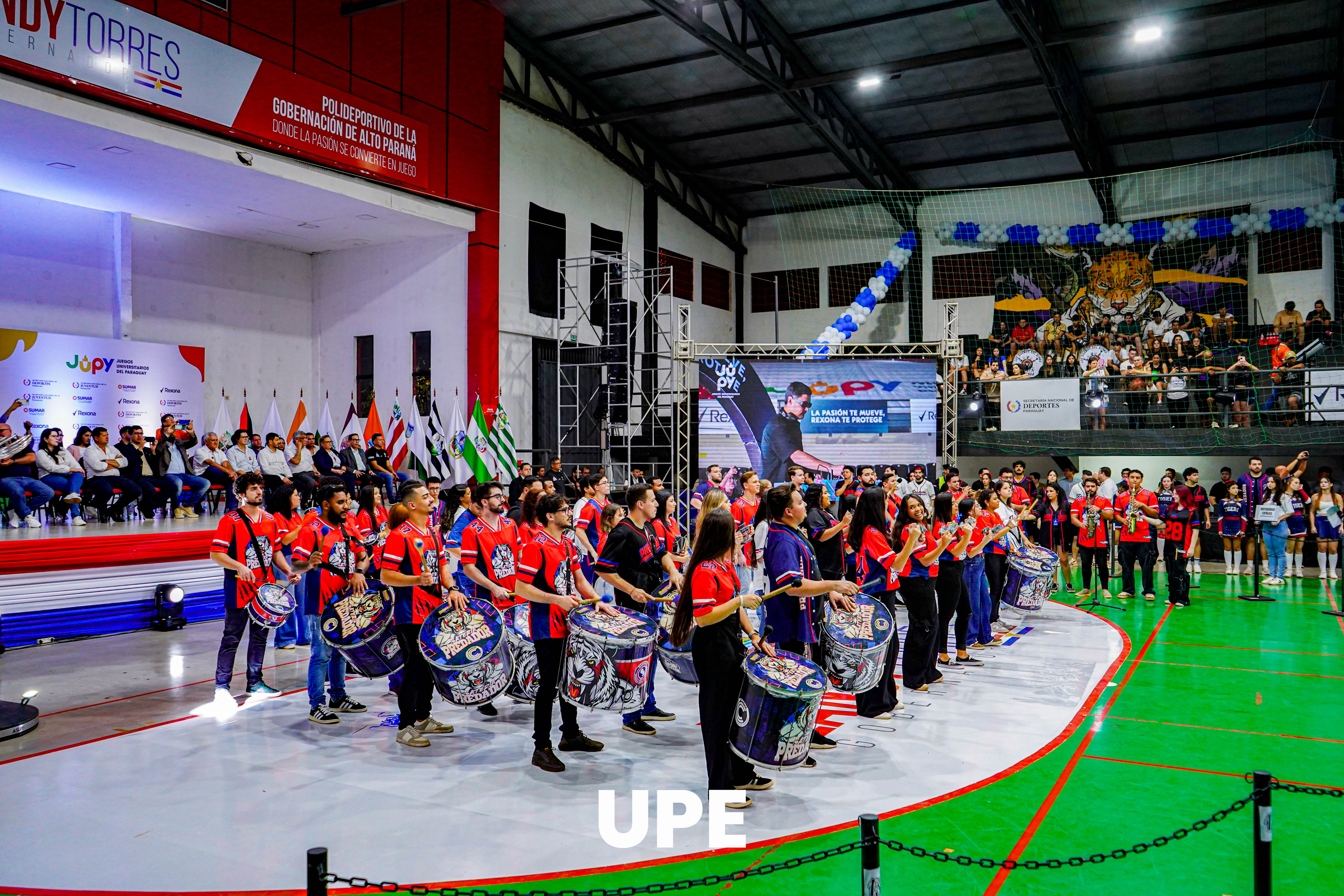 UPE presente en la inauguración de los Juegos Universitarios del Paraguay 2025