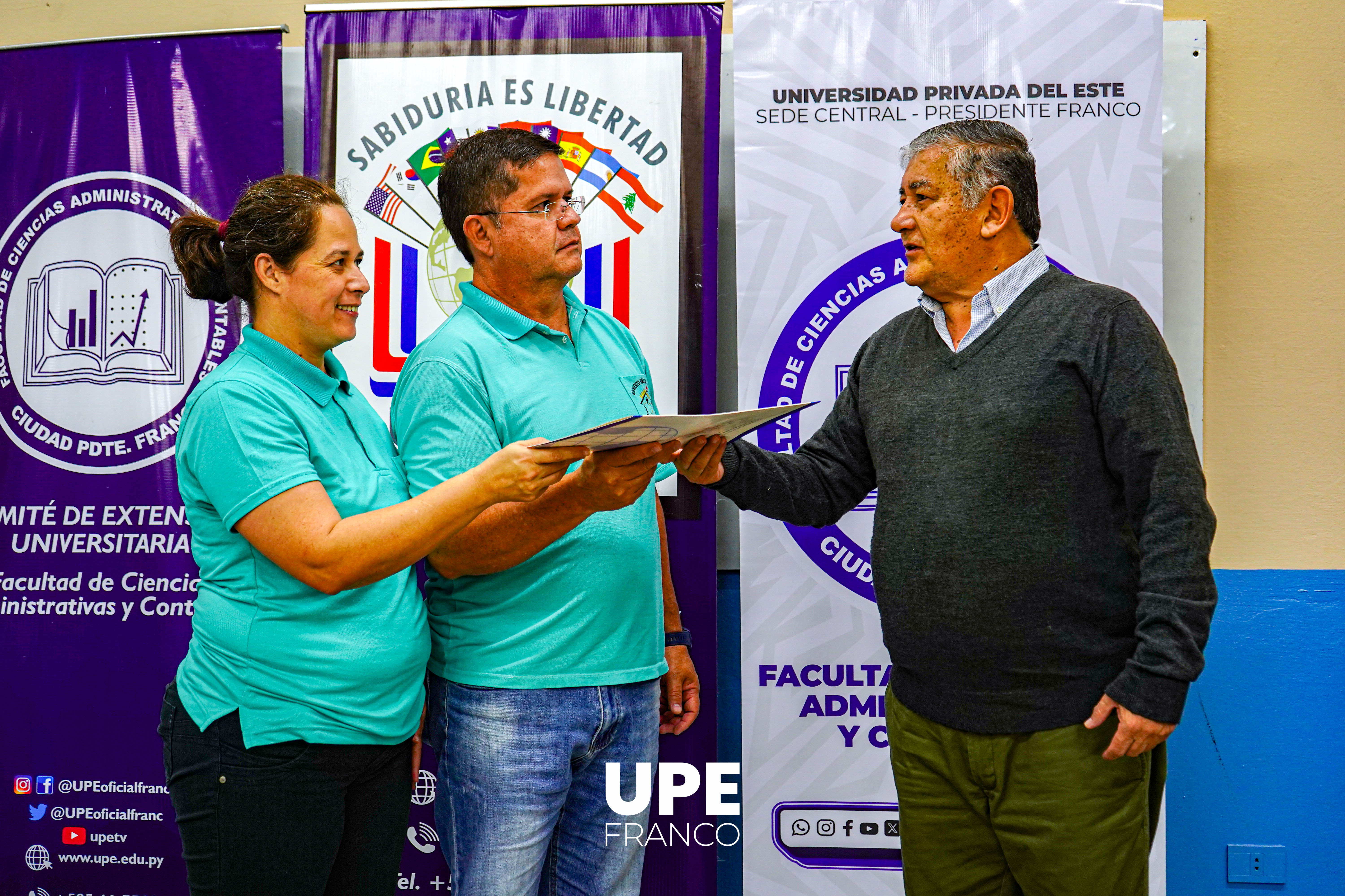 UPE y MFC formalizan Convenio de Cooperación Interinstitucional