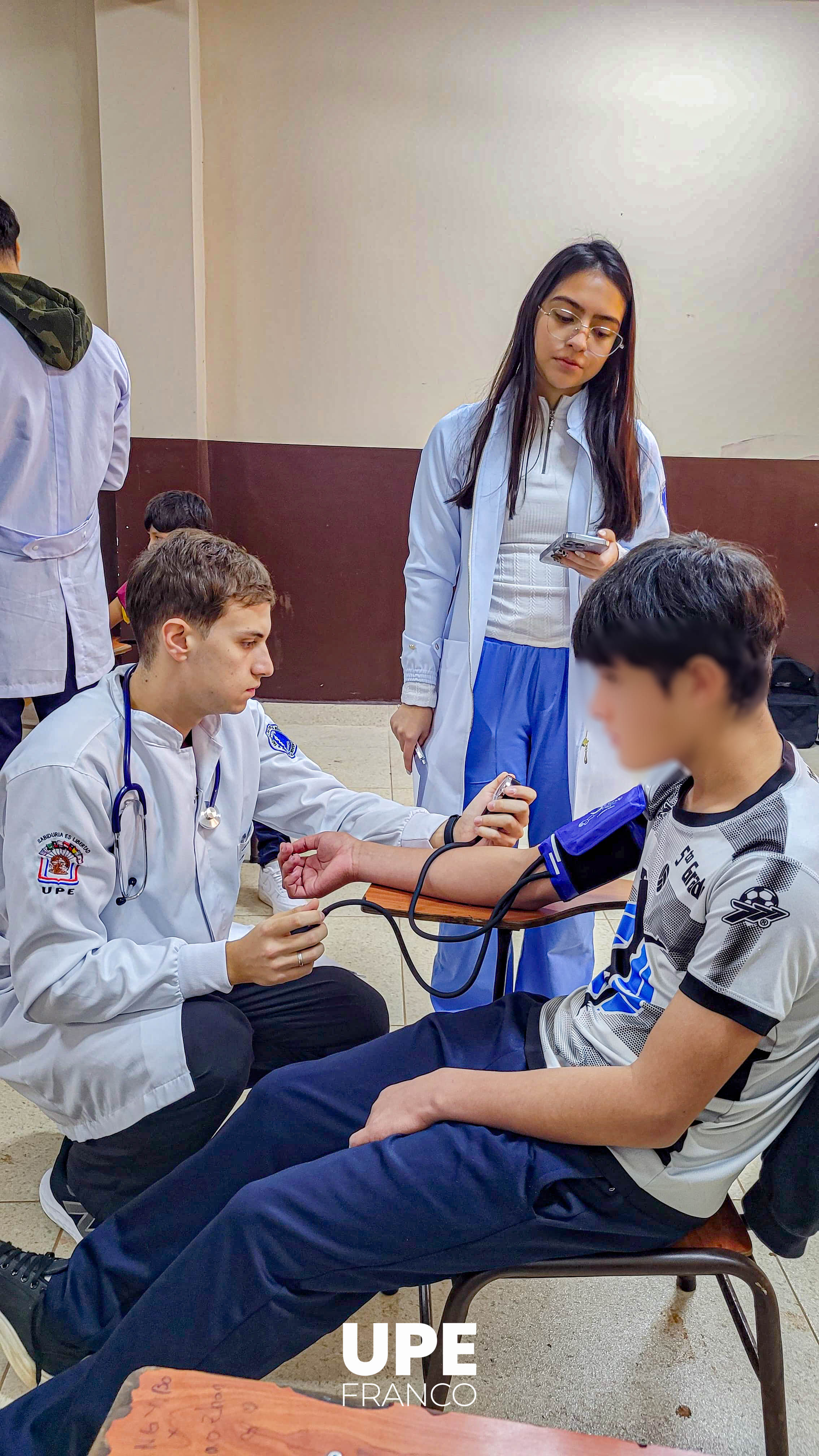 Estudiantes de Medicina realizaron inspección médica en la Escuela Virgen de Fátima