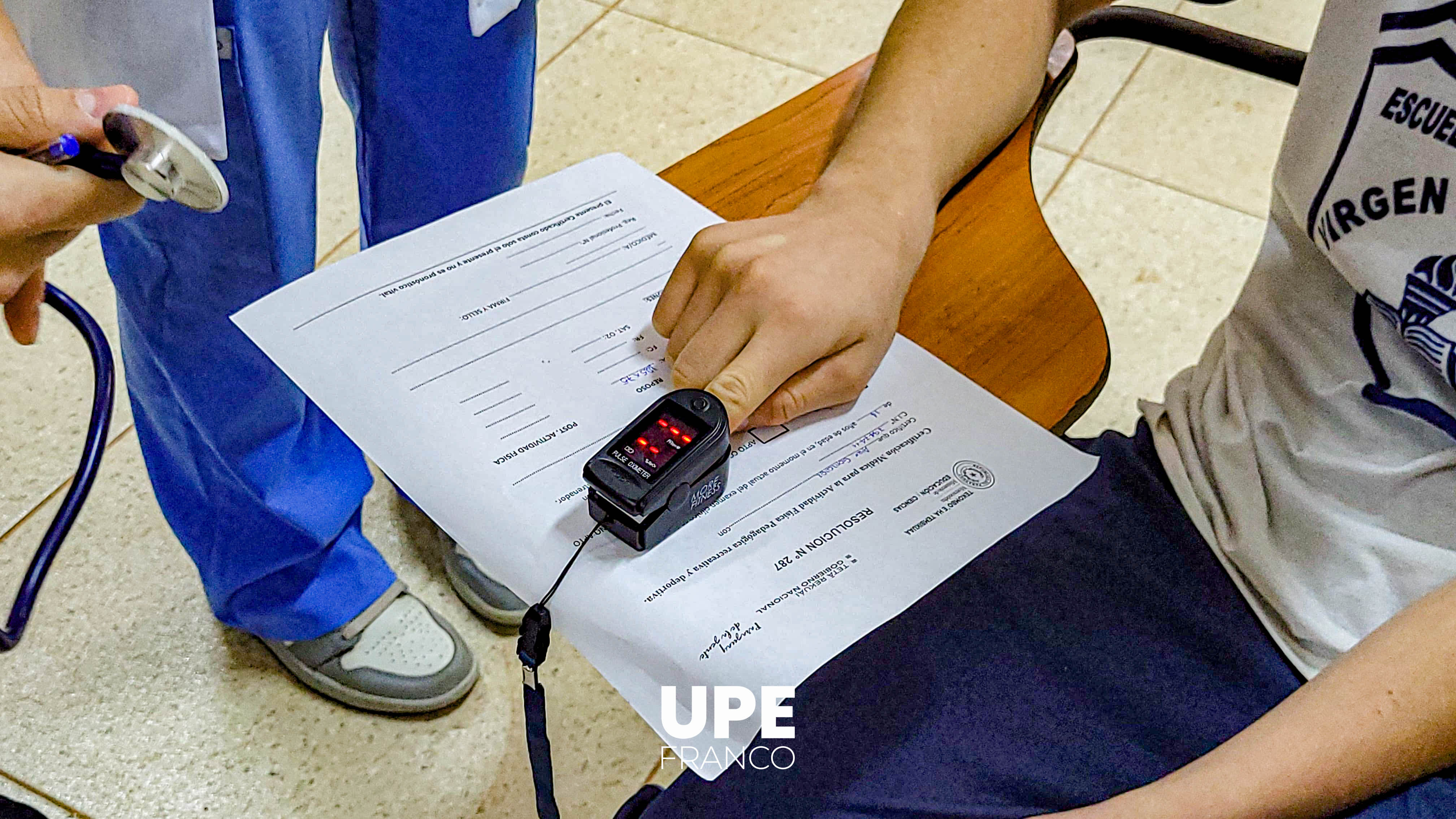 Estudiantes de Medicina realizaron inspección médica en la Escuela Virgen de Fátima