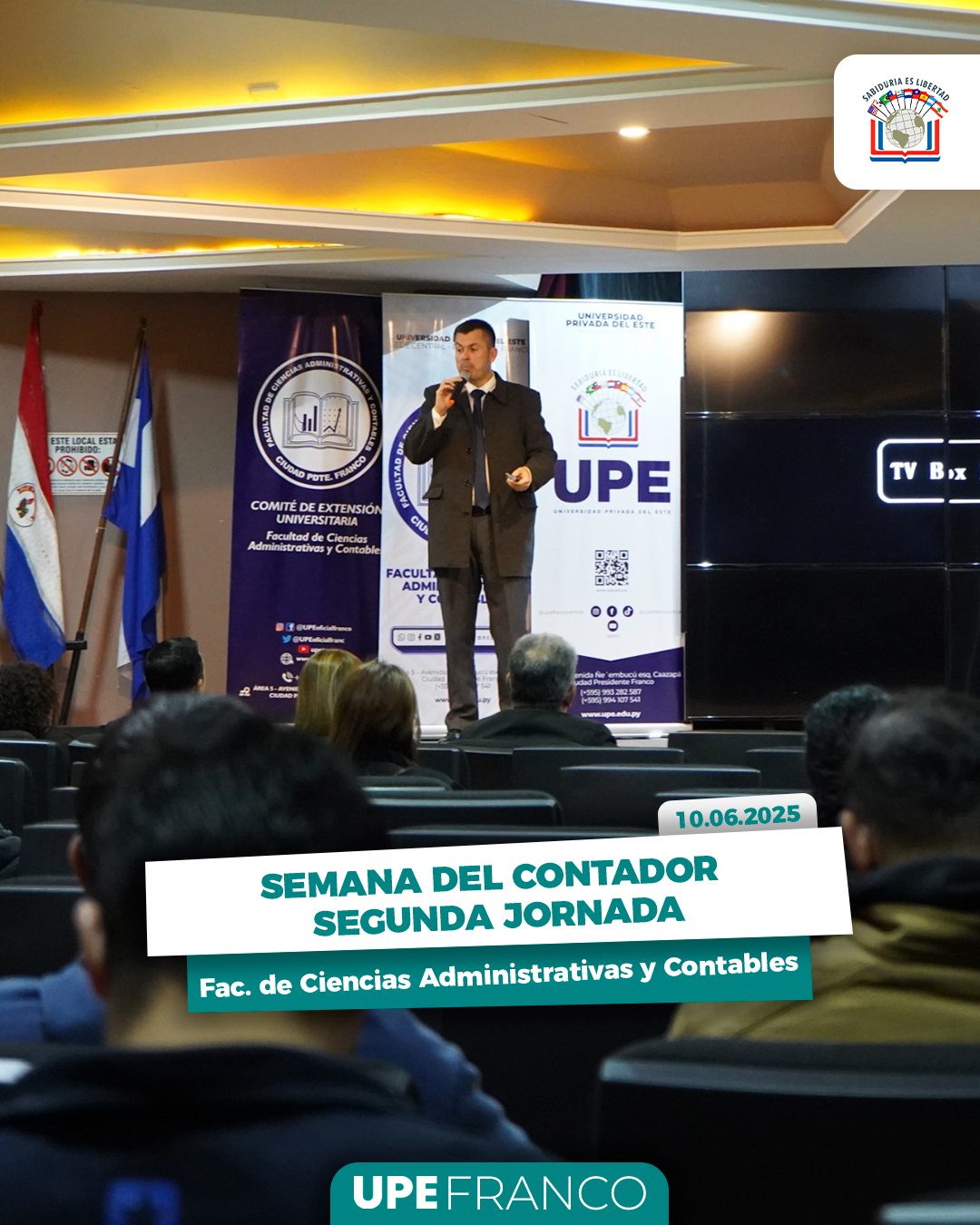 Conferencias por la Semana del Contador: Segunda Jornada