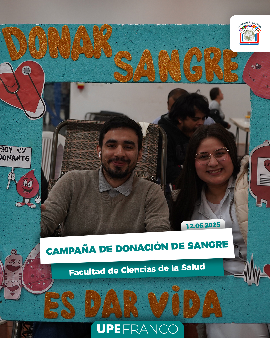Campaña de Donación de Sangre en la UPE Franco: VII Edición