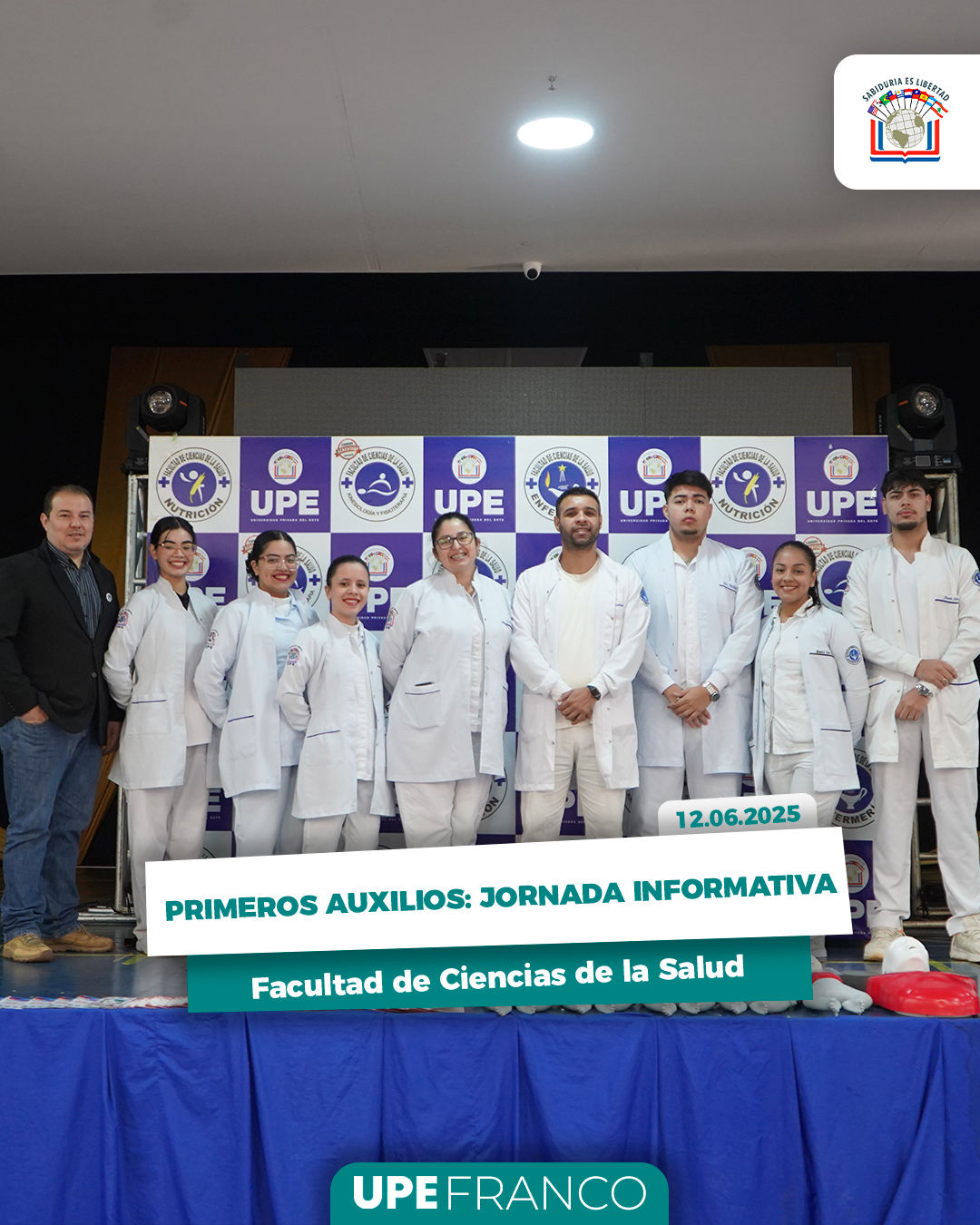 Primeros Auxilios para Escolares: Estudiantes de Enfermería comparten su saber con la comunidad del CIE
