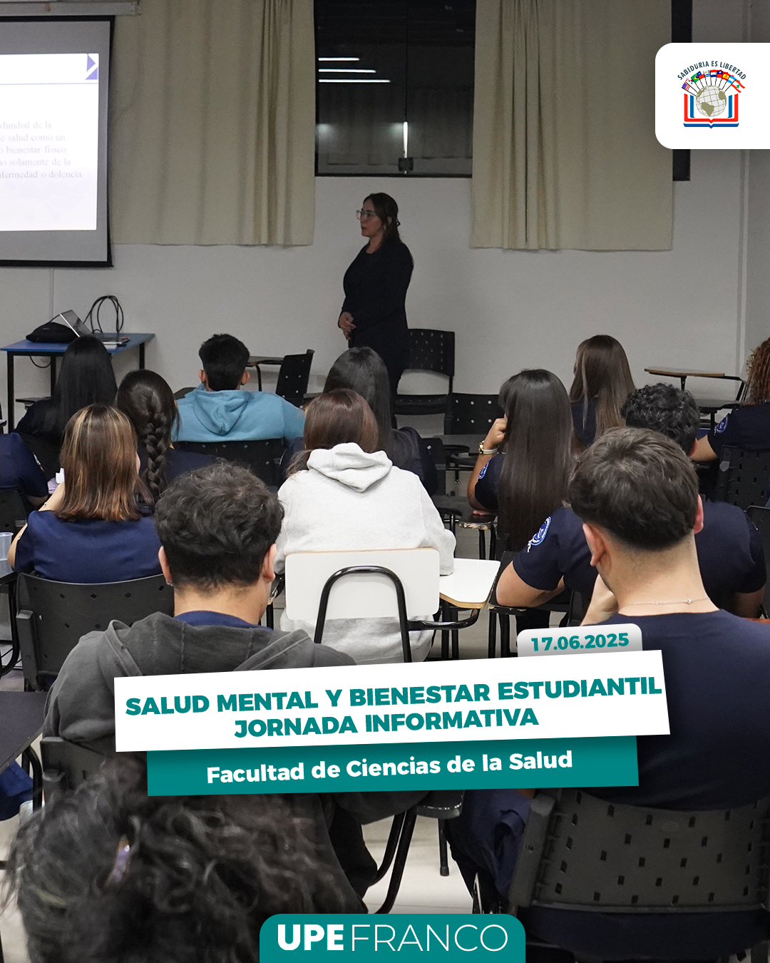 Salud Mental y Bienestar Universitario: Jornada Informativa en Ciencias de la Salud