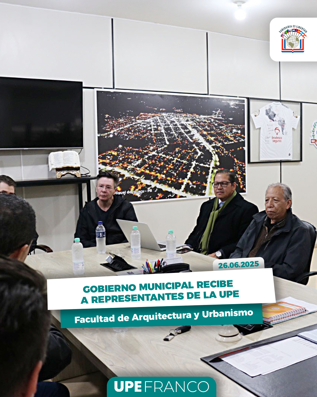 UPE Firmará Convenio con Municipio Brasileño para aportar Proyectos en materia de Infraestructura y Urbanismo