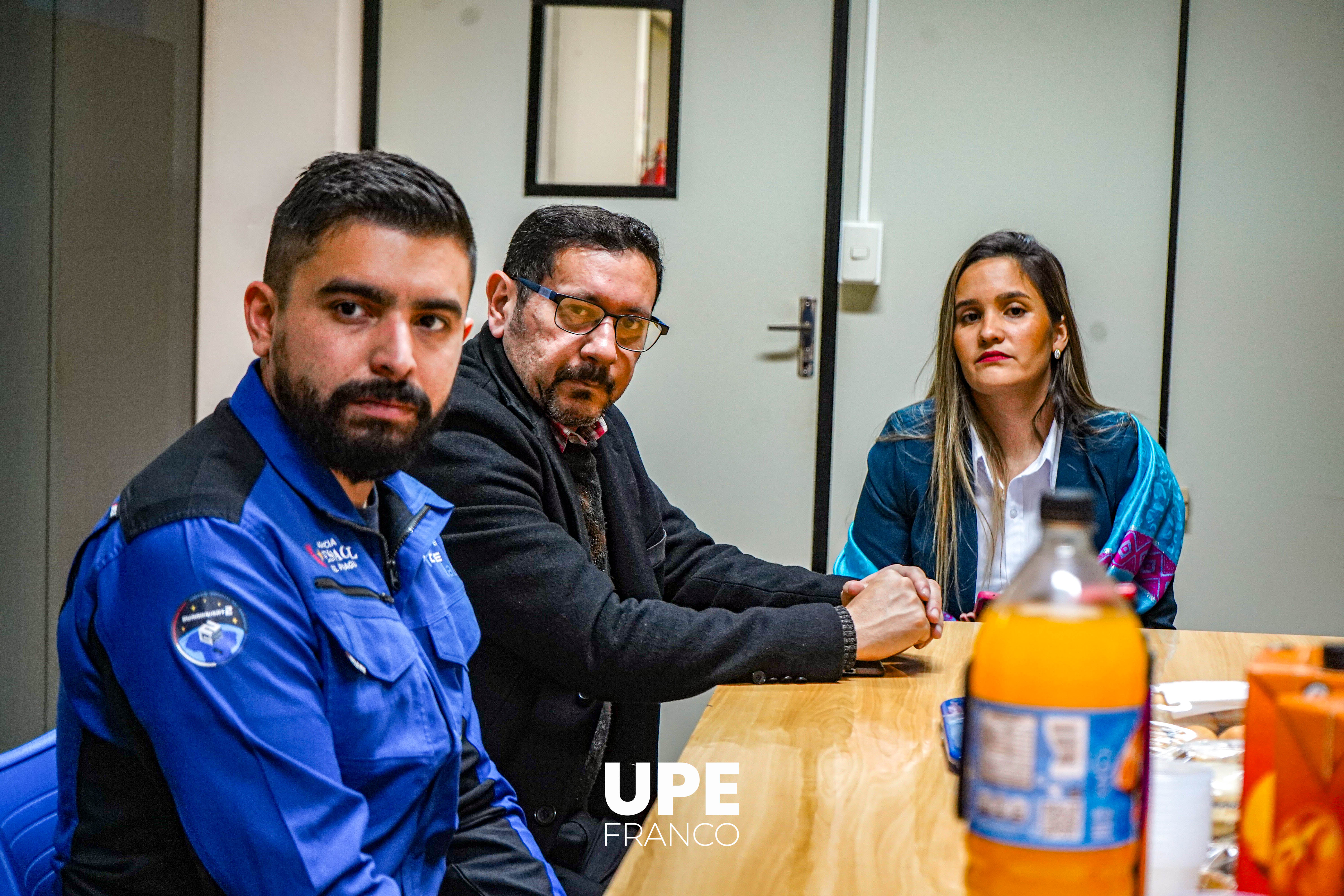 Reunión Estratégica entre autoridades de la Facultad de Ciencias y Tecnologías y la Agencia Espacial del Paraguay