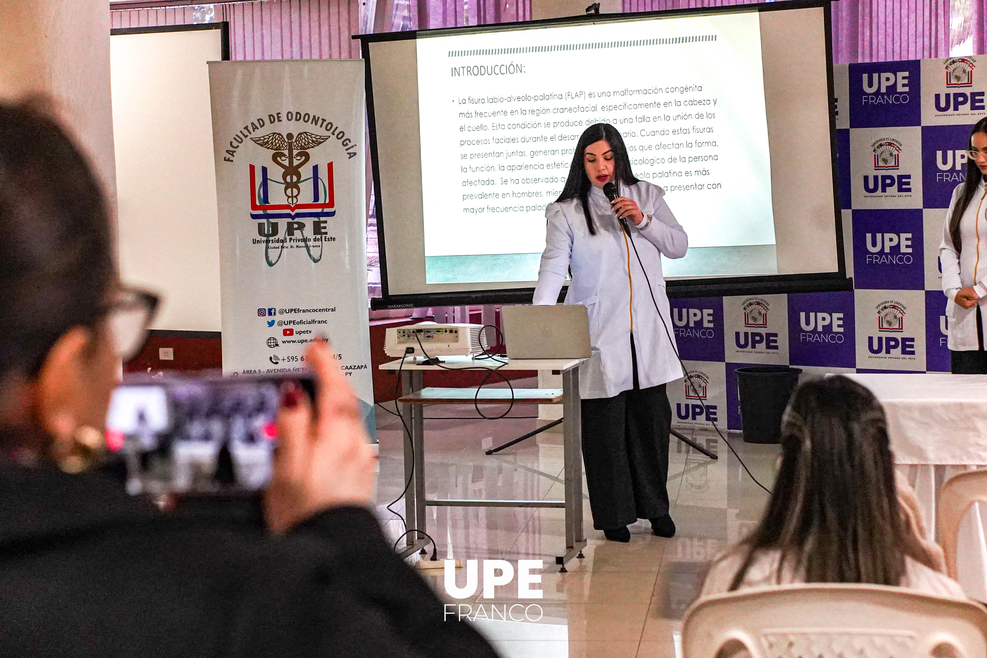 Presentación del Informe de Pasantía Curricular: Odontología UPE Promoción 2024 