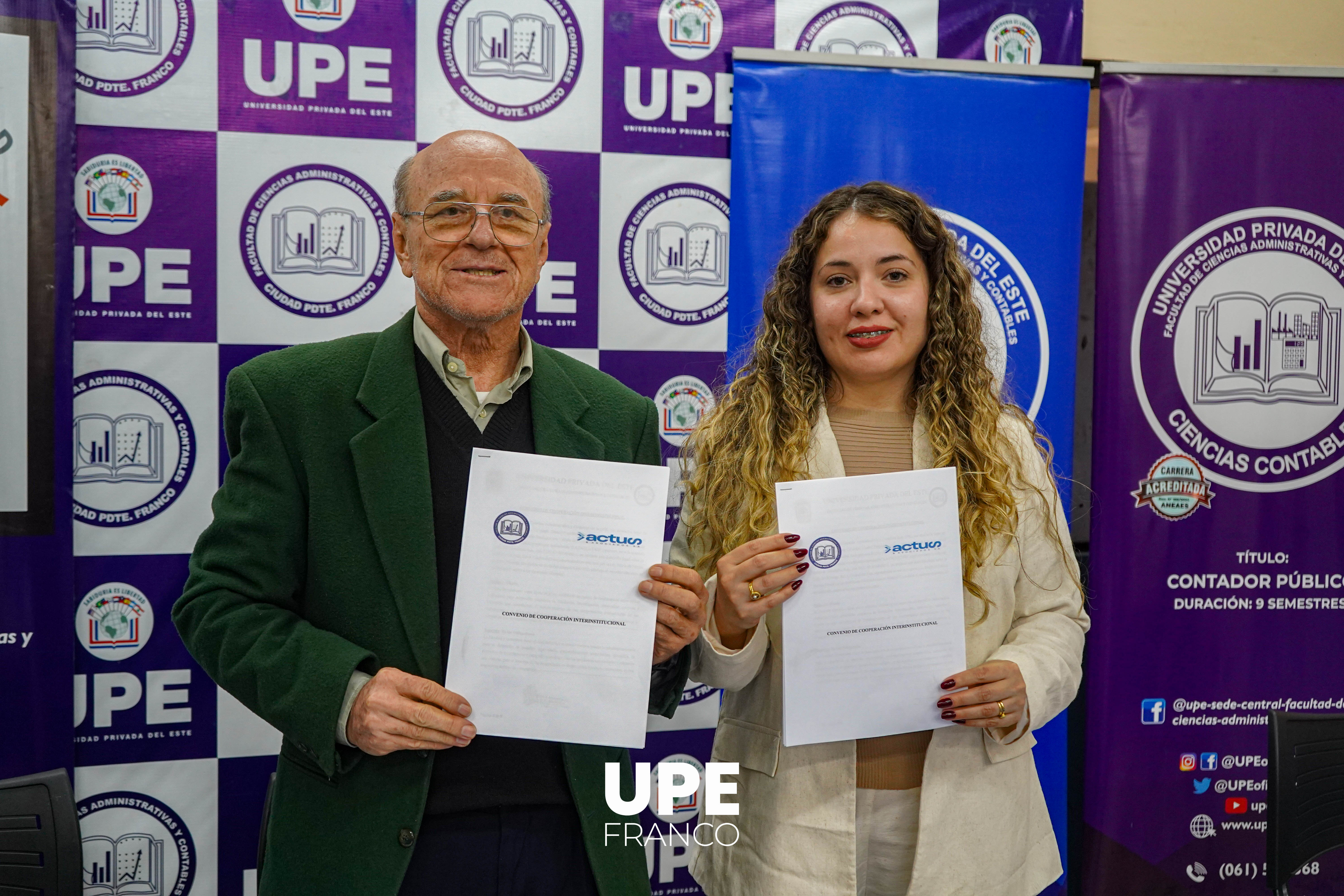 Firma de Convenios Interinstitucionales: Fortaleciendo alianzas académicas y profesionales en la Facultad de Ciencias Administrativas y Contables