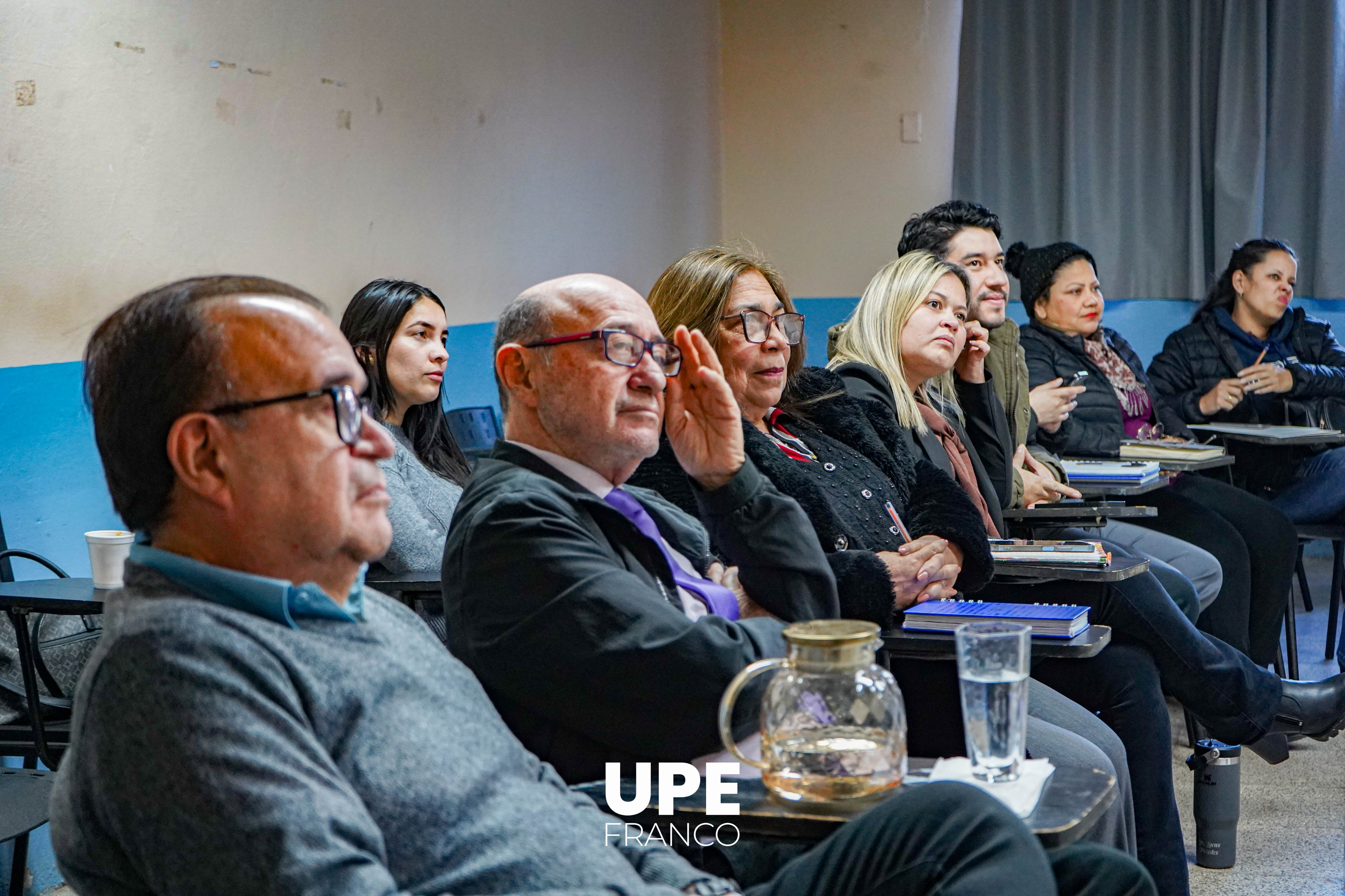 Reunión Académica con la Dirección de Extensión Universitaria en la UPE Franco