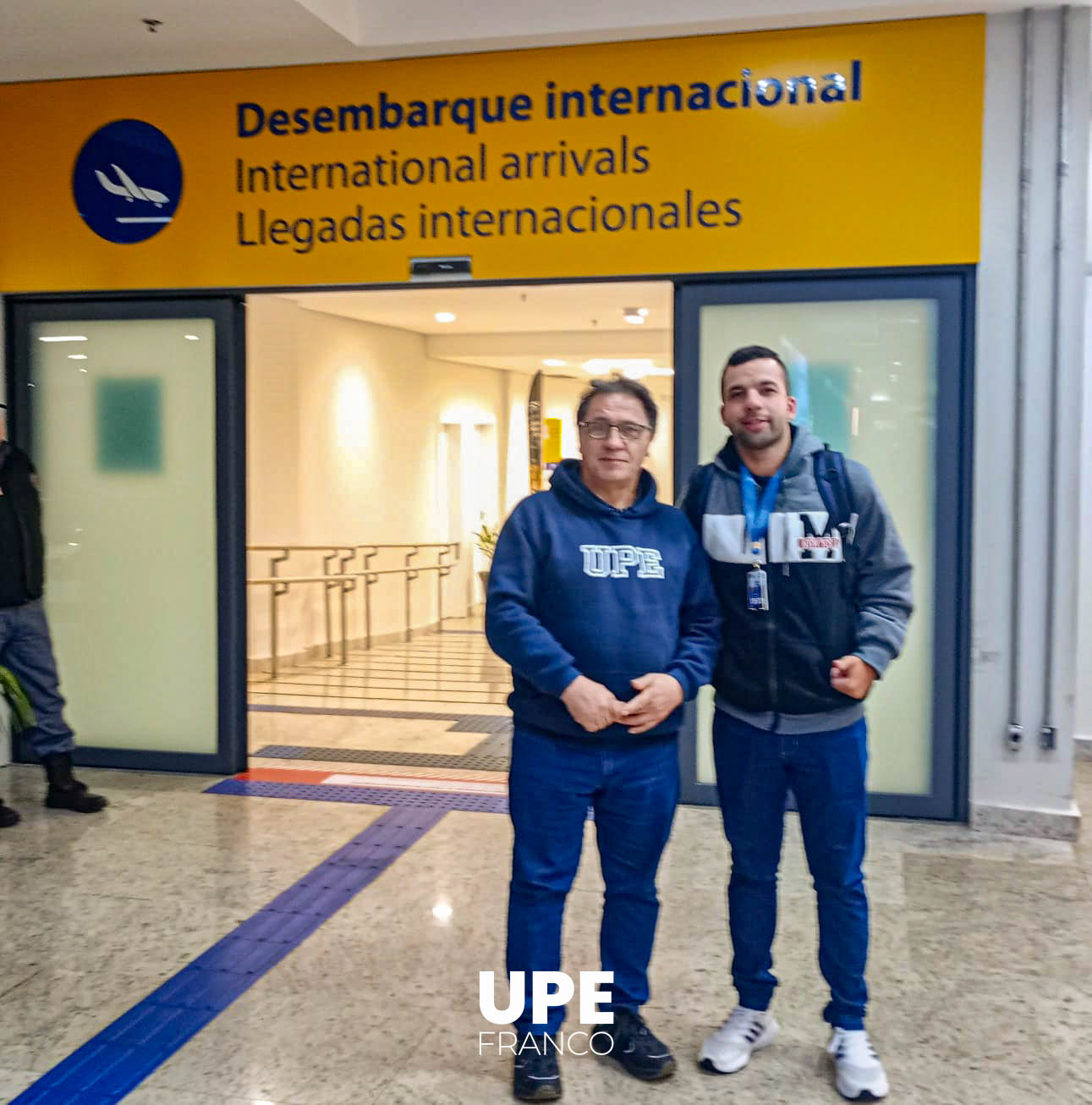 ¡Bienvenido Fernando! - Programa de Movilidad Estudiantil: UPE Franco