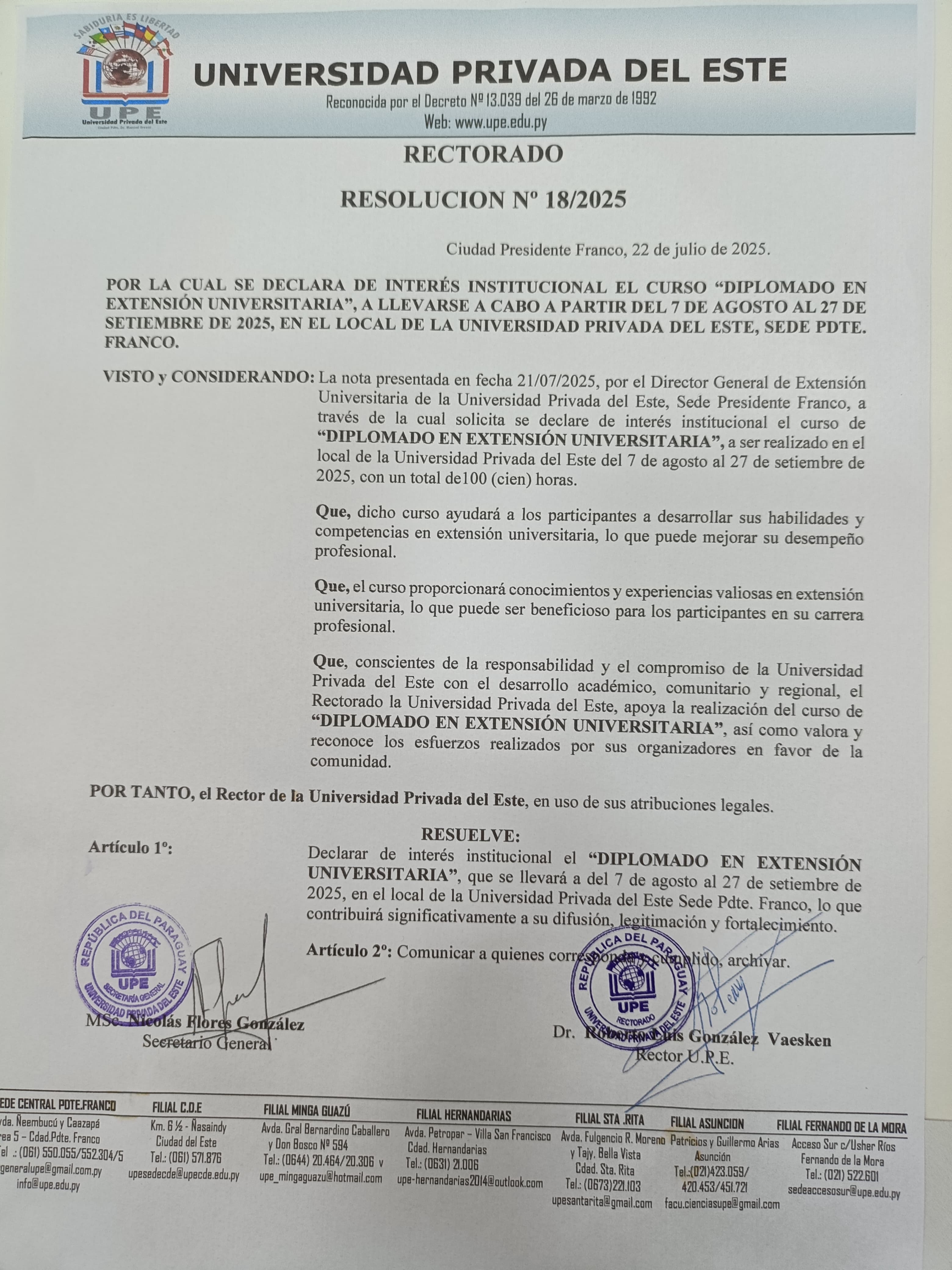 DIPLOMADO EN EXTENSIÓN UNIVERSITARIA CON EXPERTOS DE PRESTIGIOSAS UNIVERSIDADES LATINOAMERICANAS