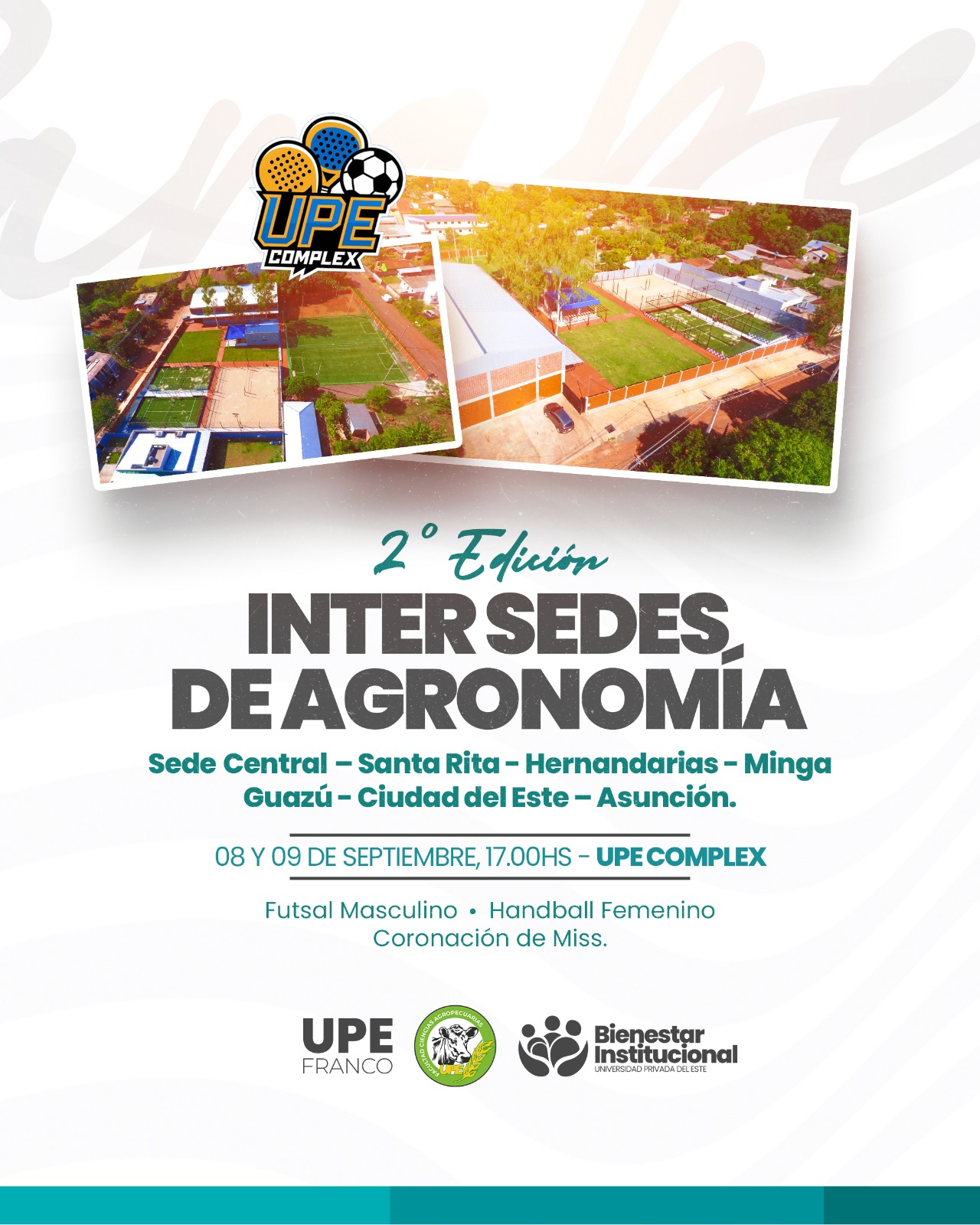 Inter Sedes de Agronomía UPE: Segunda Edición