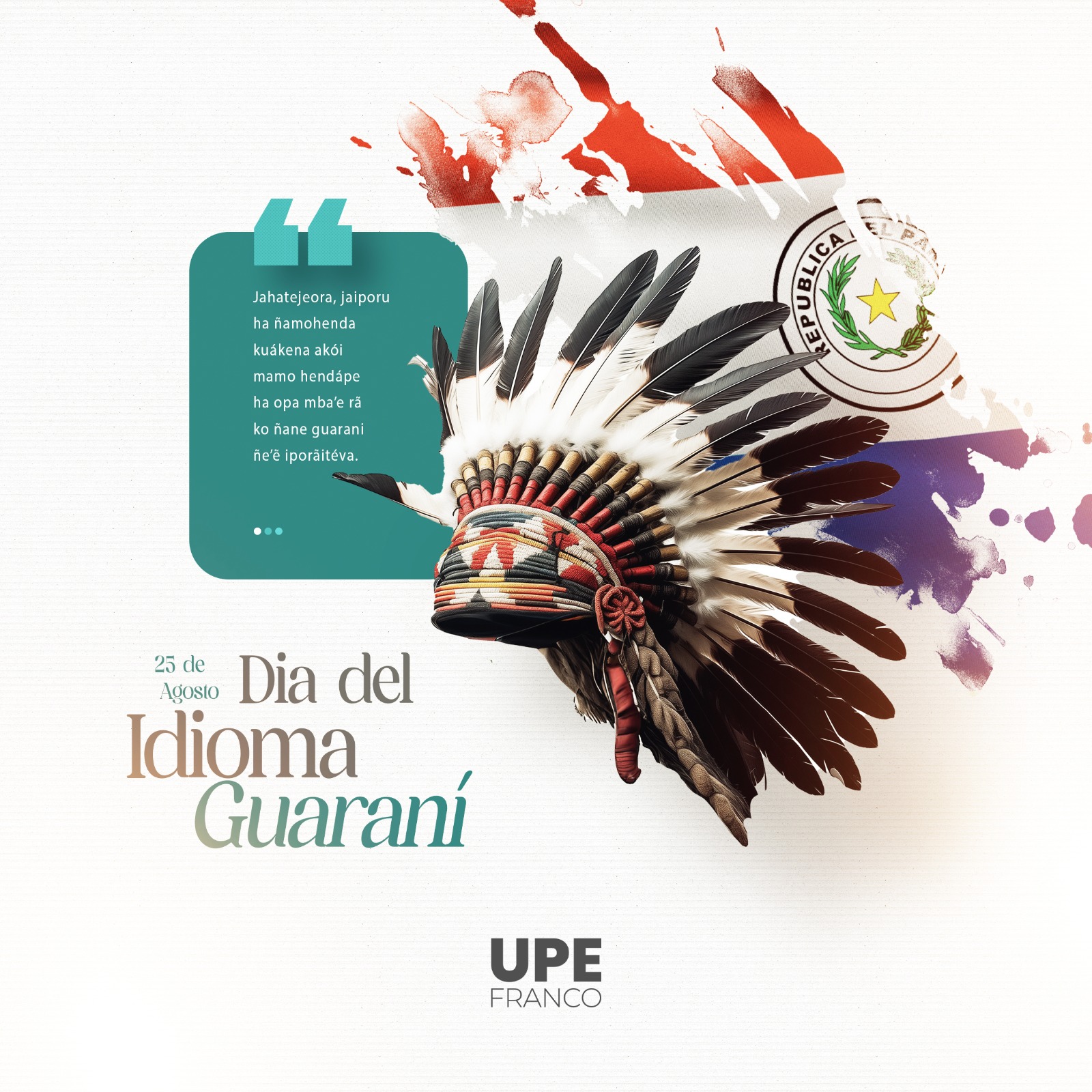 25 de Agosto: Día del Idioma Guaraní