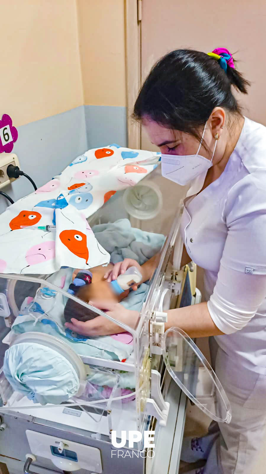 Estudiantes de Enfermería UPE realizan prácticas en el Hospital Distrital Presidente Franco:  Práctica Profesional VII