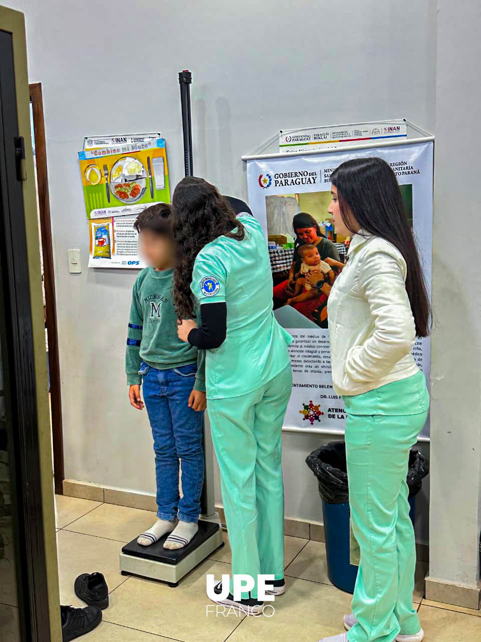 Estudiantes de Nutrición UPE realizan prácticas en el área clínica: USF Belén - Policlínico UPE