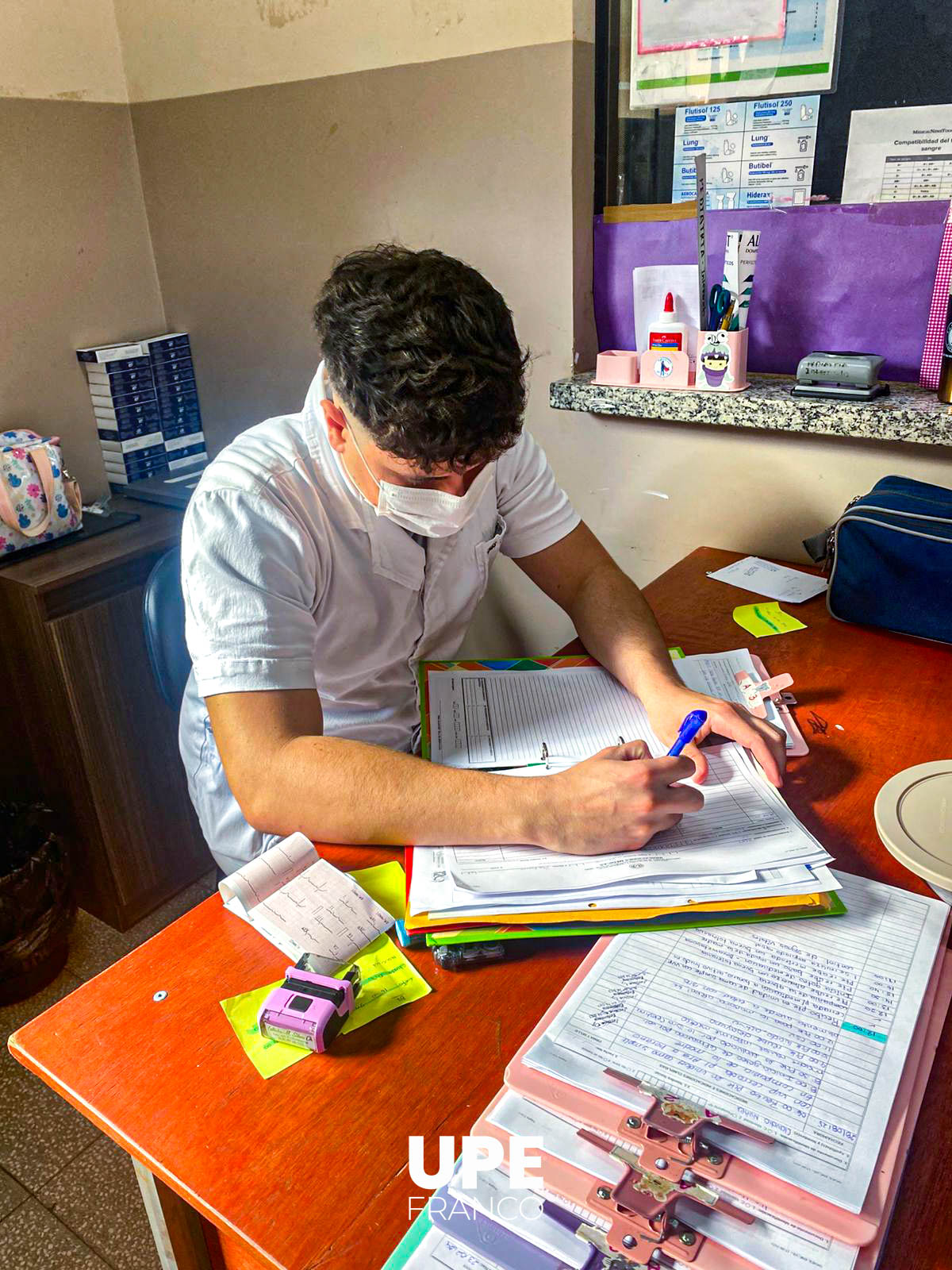 Enfermería UPE: Práctica Profesional en el Hospital Distrital de Presidente Franco