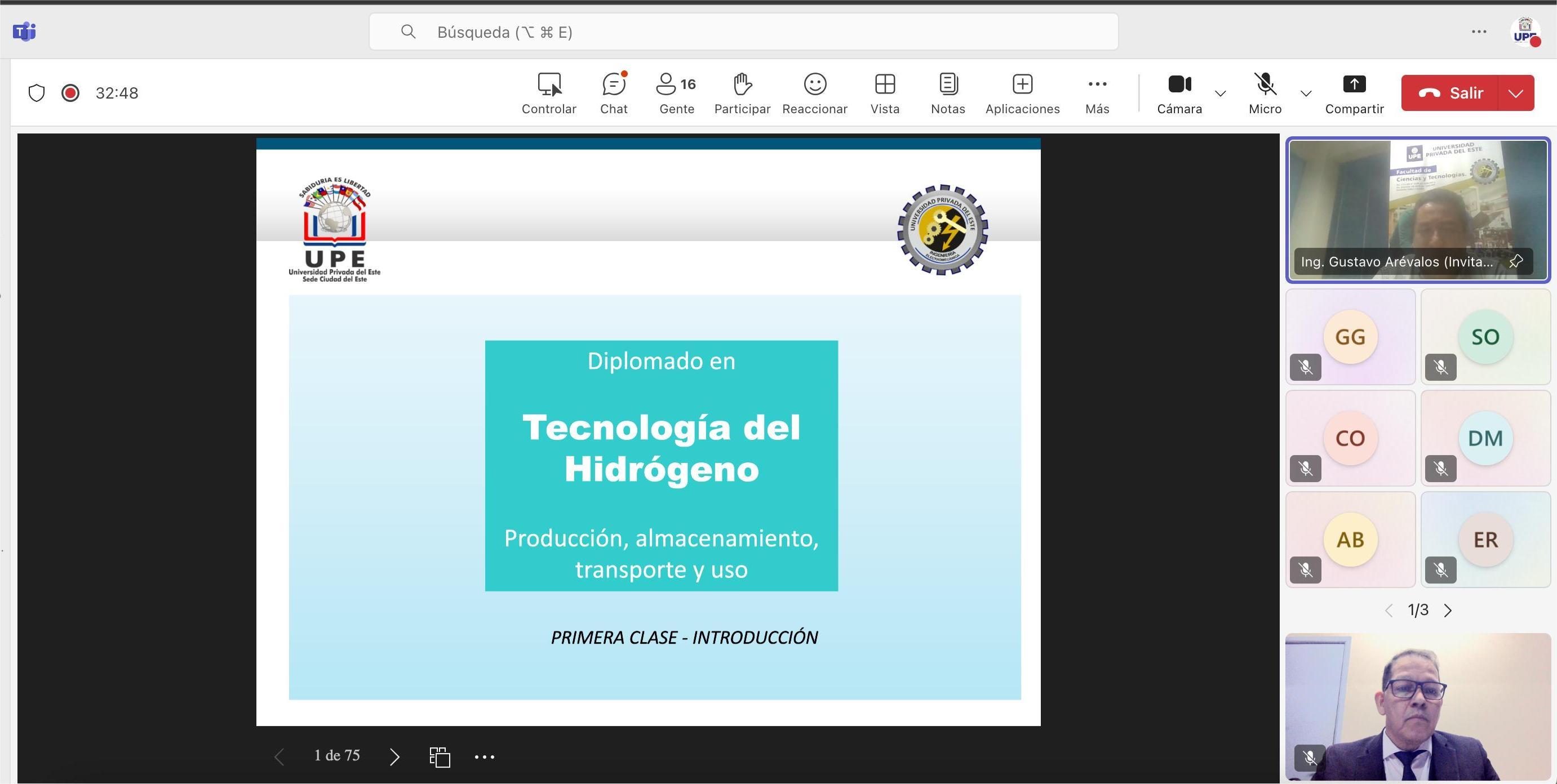 Inicia con éxito el Diplomado en Tecnología del Hidrógeno