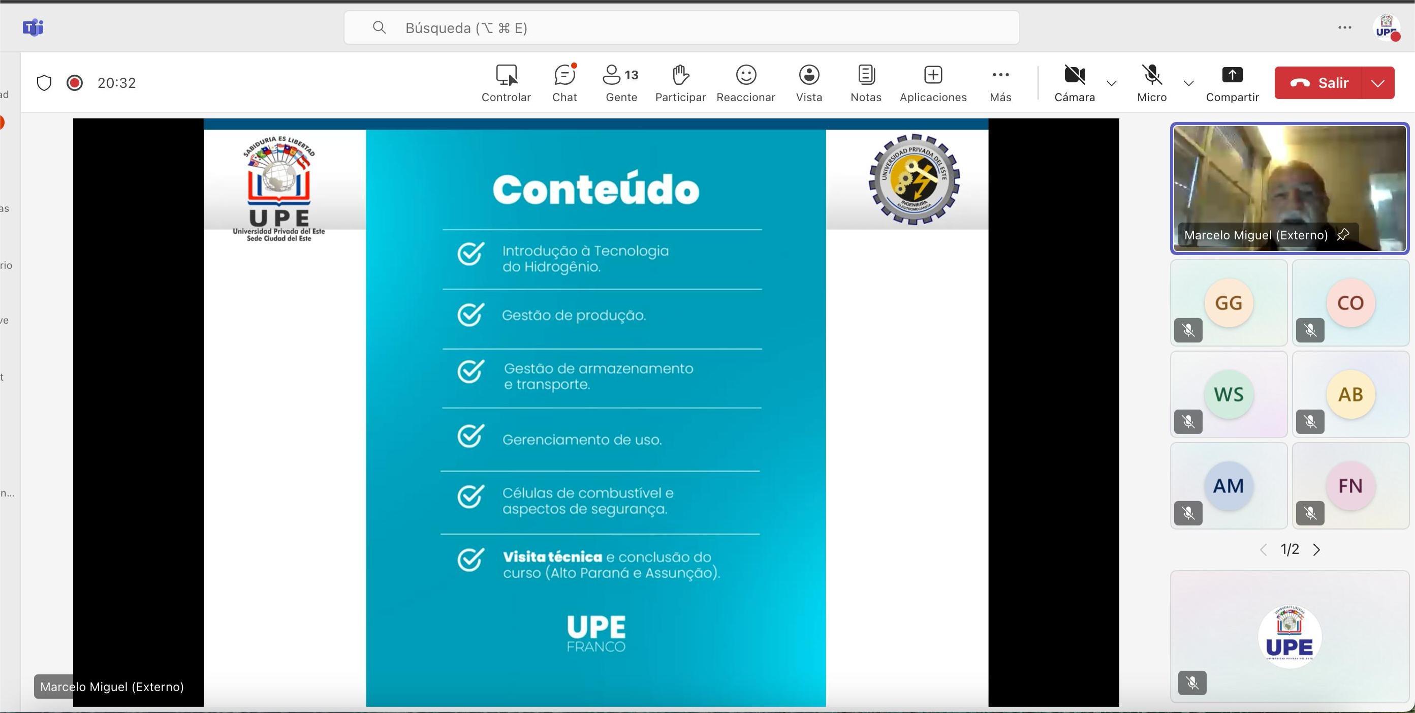 Avanza con éxito el Diplomado en Tecnología del Hidrógeno: Tercera clase virtual