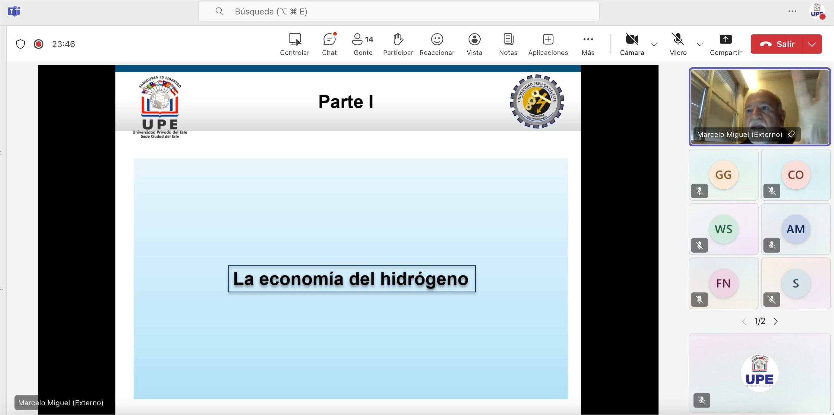Avanza con éxito el Diplomado en Tecnología del Hidrógeno: Tercera clase virtual