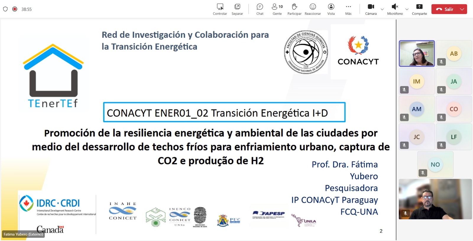 Diplomado en Tecnología del Hidrógeno: 3er Módulo. 2da Clase