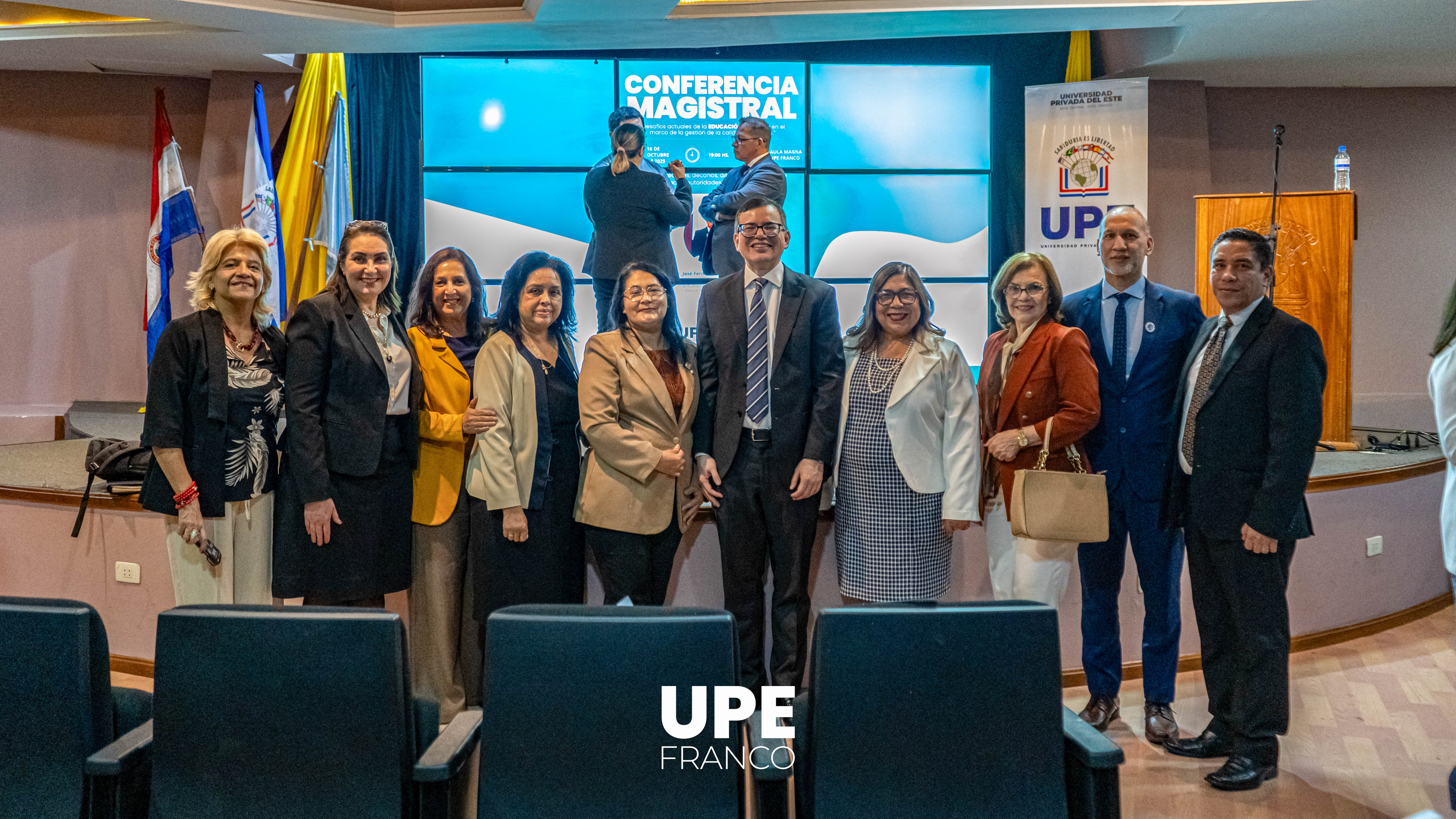 “Desafíos actuales de la Educación Superior en el marco de la gestión de la calidad educativa”: Conferencia Magistral en la UPE FRANCO