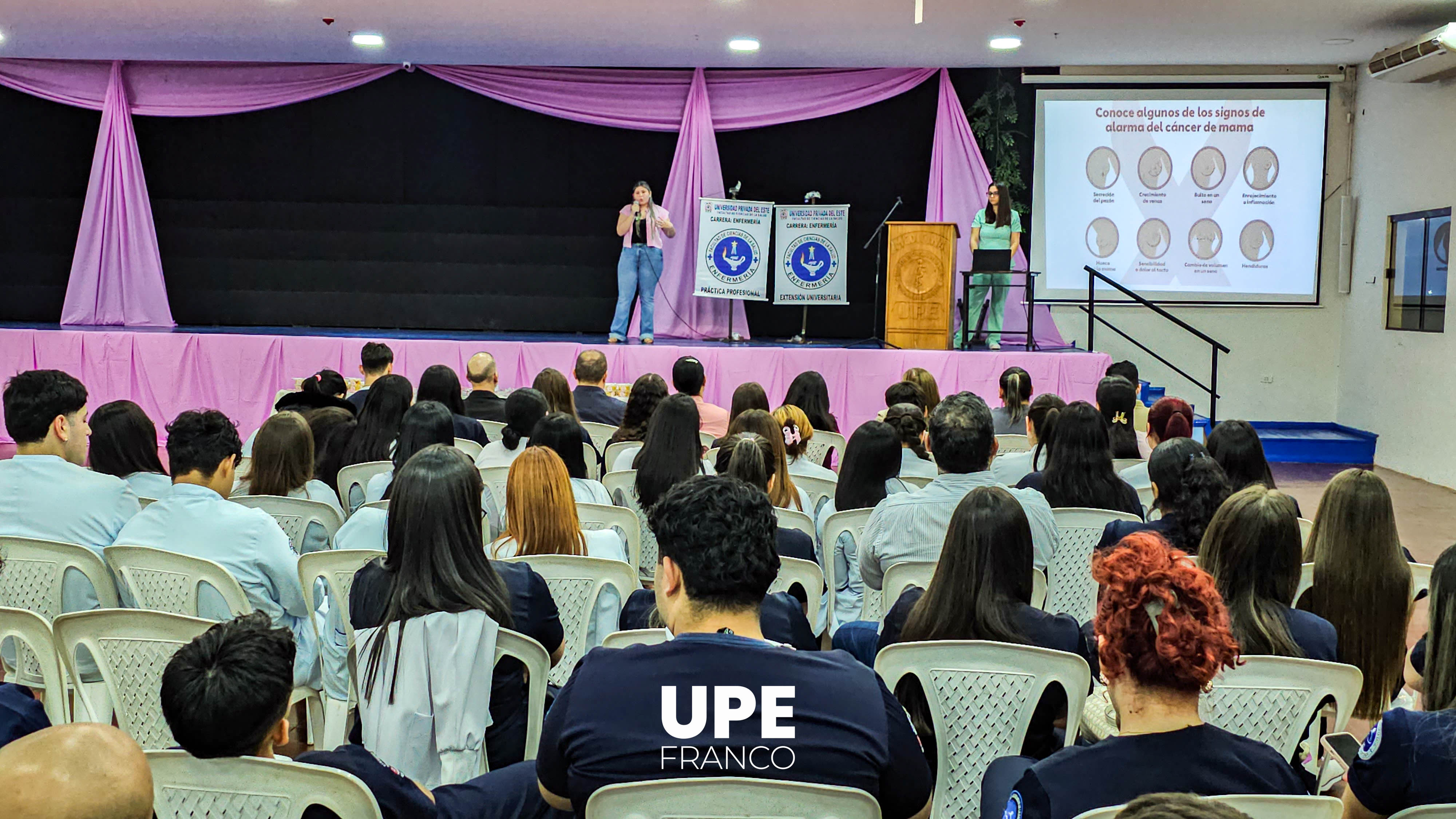 Octubre Rosa: Facultad de Ciencias de la Salud