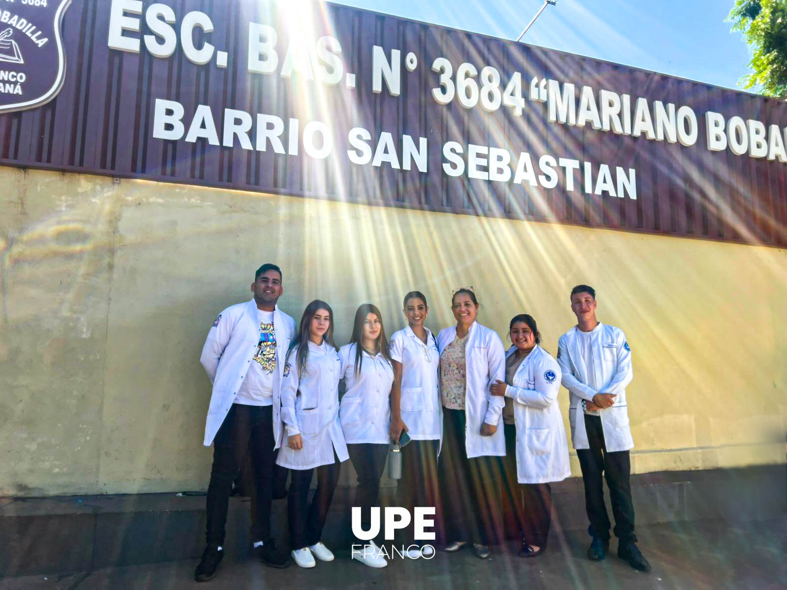 Estudiantes de Enfermería realizan trabajo de campo en la Escuela Mariano Bobadilla