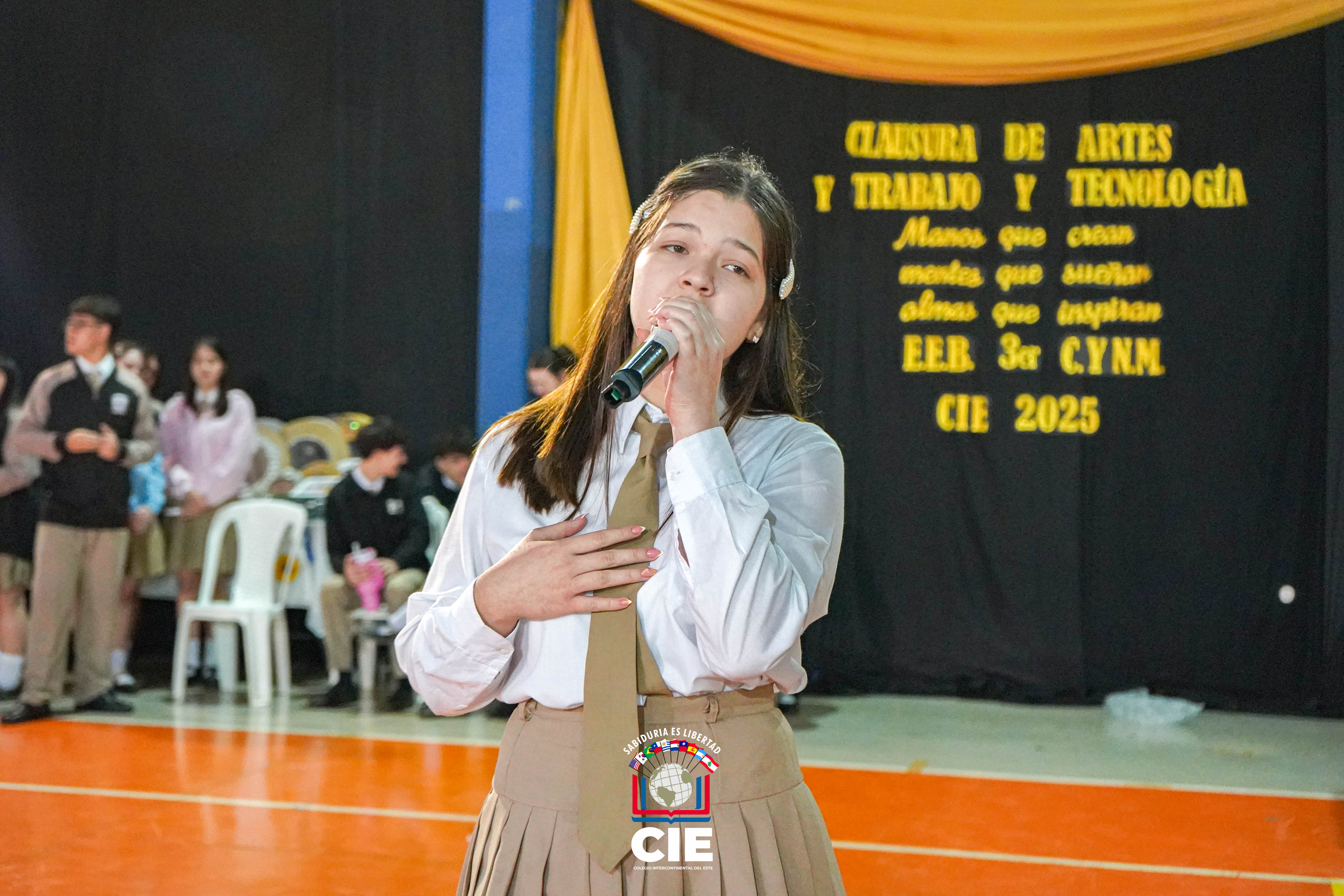 Clausura de Artes y Trabajo y Tecnología: Colegio Intercontinental del Este